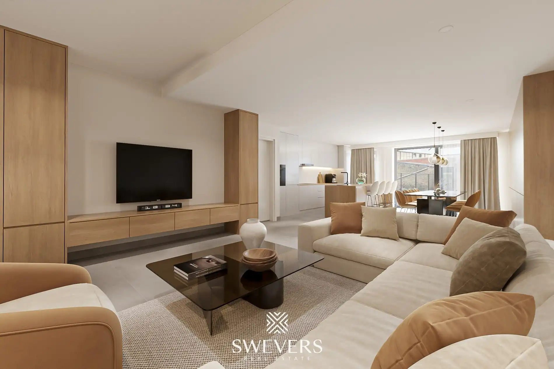 Gelijkvloers nieuwbouwappartement met tuintje en garage in Helchteren foto {{pictureIndex}}