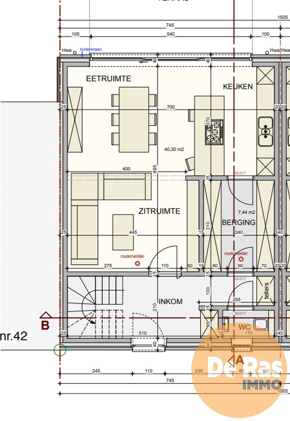 LEDE  - Halfopen nieuwbouw met 3 slaapkamers nabij centrum foto 3