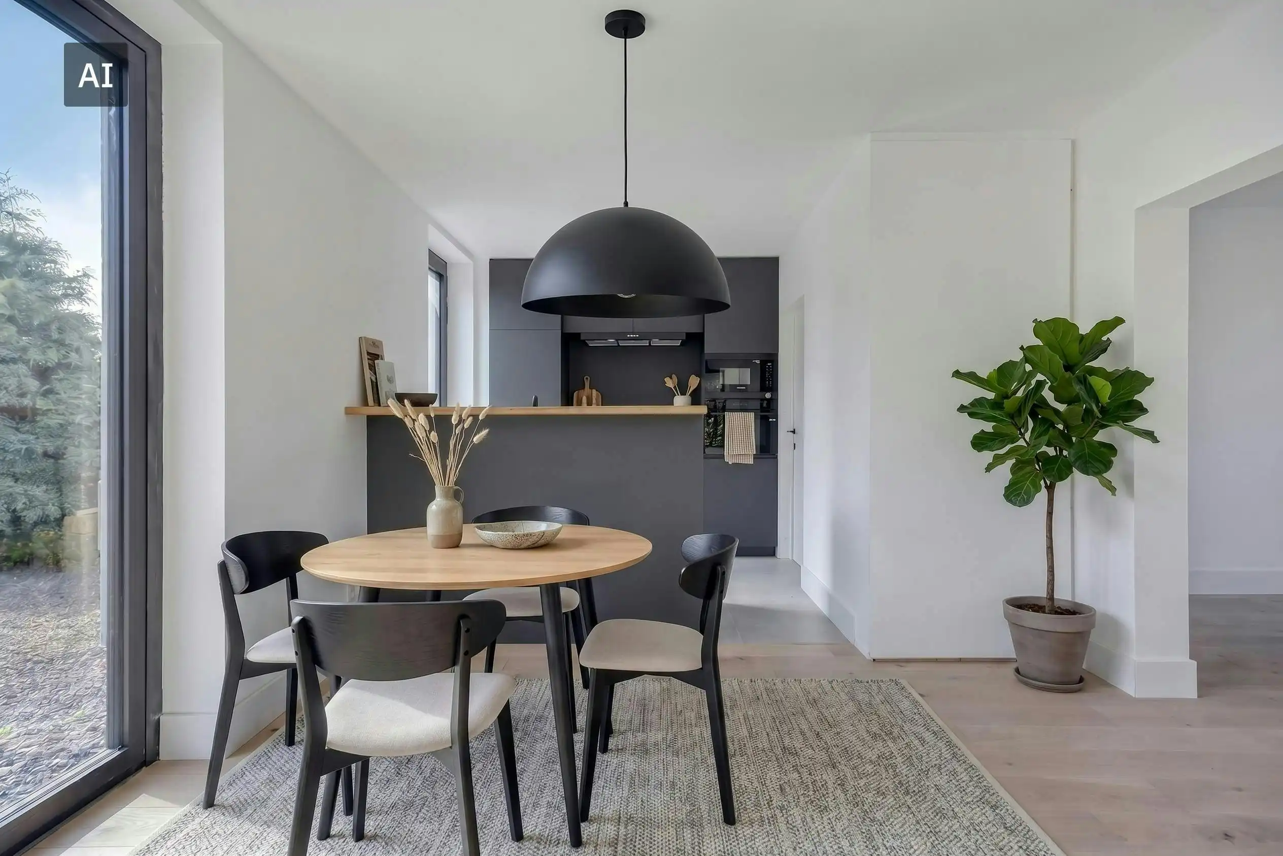 Volledig gerenoveerde halfopen woning in hartje Ertvelde foto 7