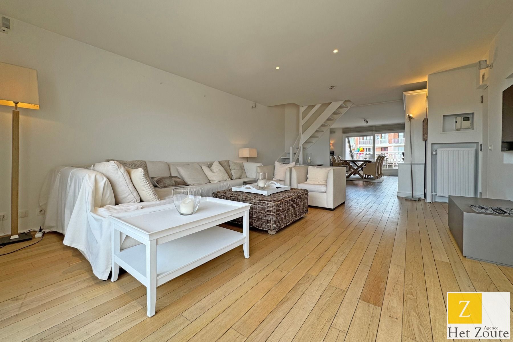 Gemeubeld Penthouse in het hart van het Zoute foto 7