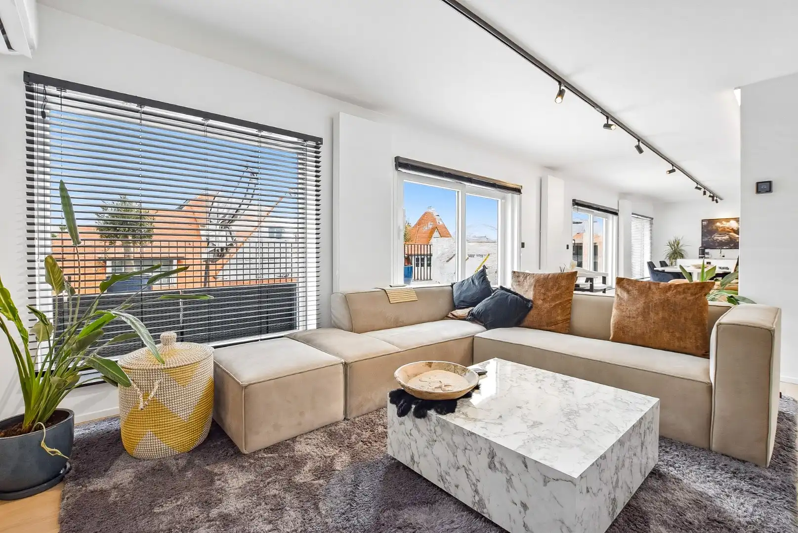 Exclusief penthouse (99m²) met maar liefst 100m² dakterras te Sint-idesbald (Koksijde).  foto 7