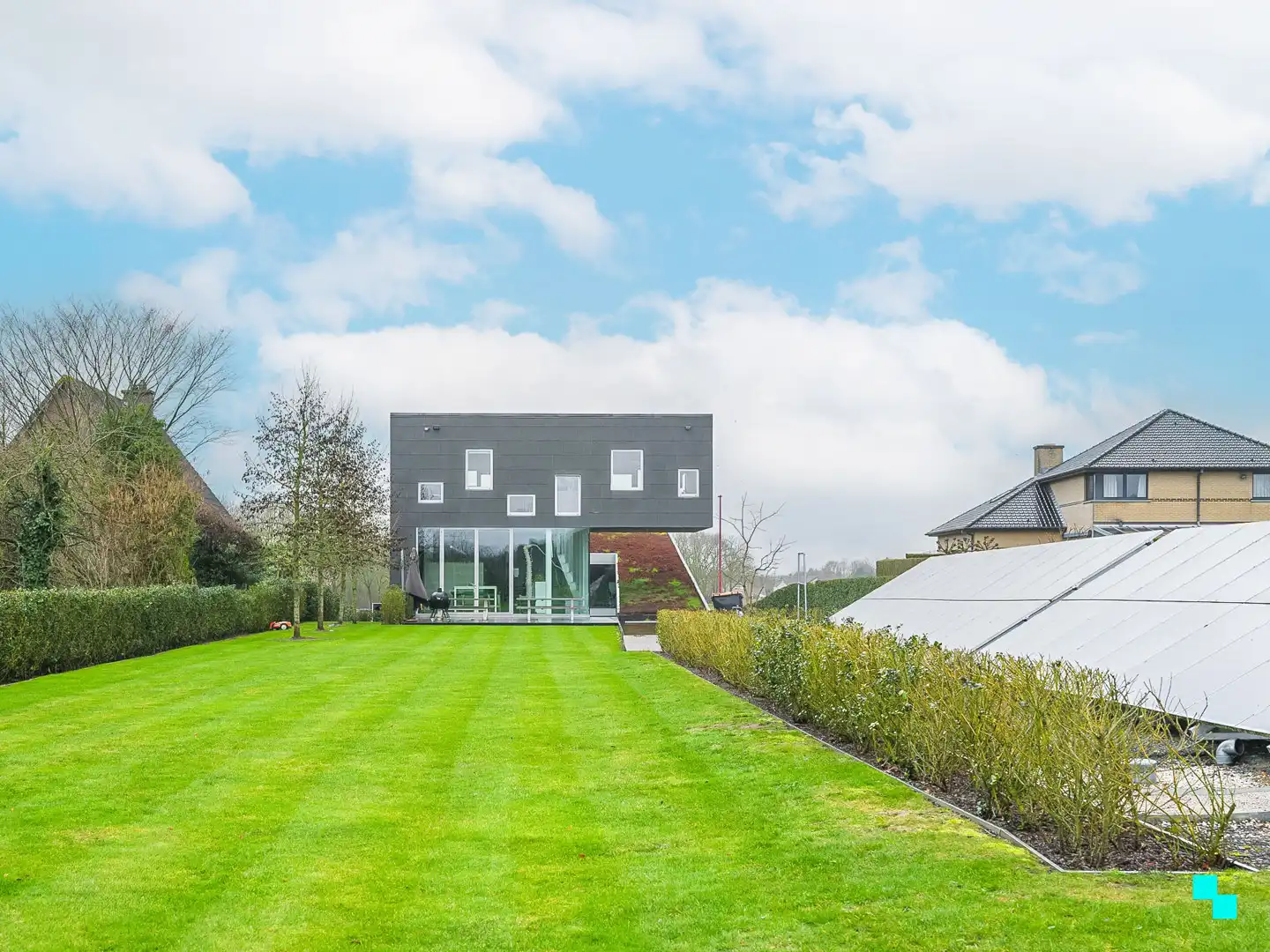 Architecturale villa op uitzonderlijk ruim perceel nabij dorpskern Merelbeke foto 32