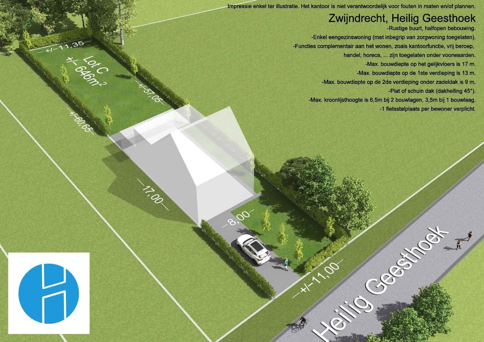 Grond te koop Heilig Geesthoek 131 - 2070 Zwijndrecht