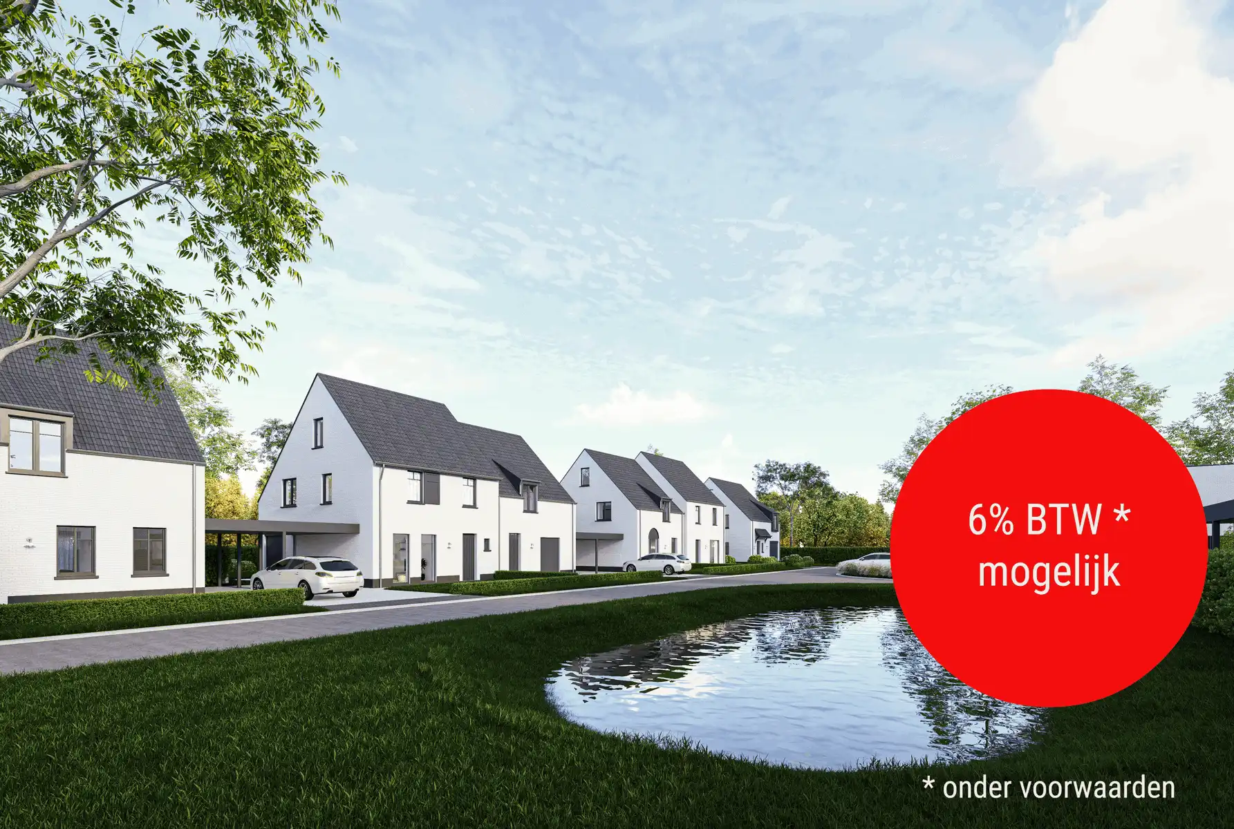 Charmante nieuwbouwwoning op prachtige locatie in Gistel. foto {{pictureIndex}}