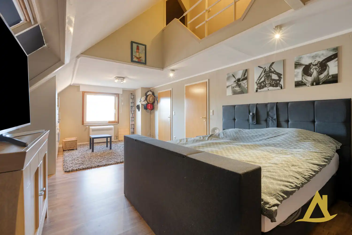 ZEER RUIM APPARTEMENT MET STUDIO EN 2 AUTOSTAANPLAATSEN TE DIEST! foto 23