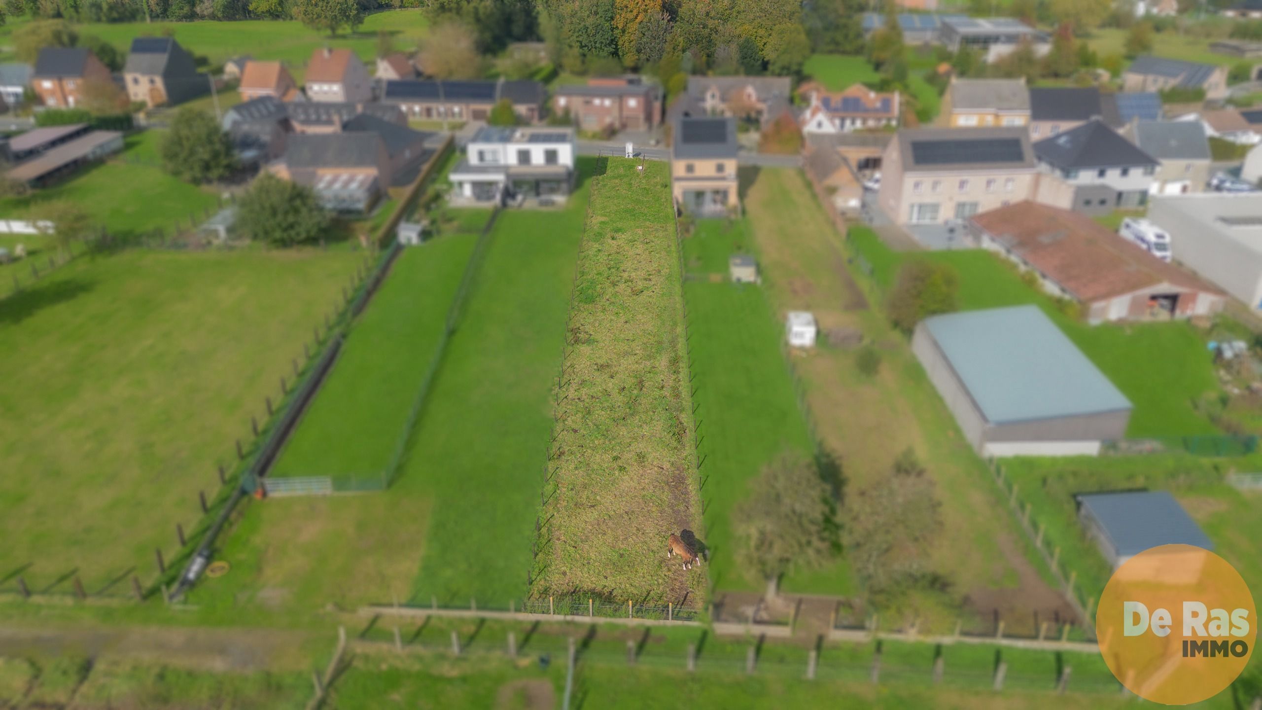 VLIERZELE - Zuidgerichte bouwgrond voor halfopen bebouwing foto 6