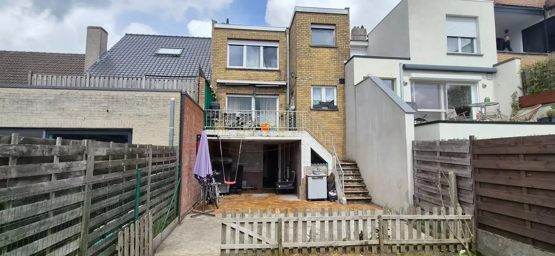 Sint Michiels: Bel-etage woning met 3 slpk en grote tuin foto 4