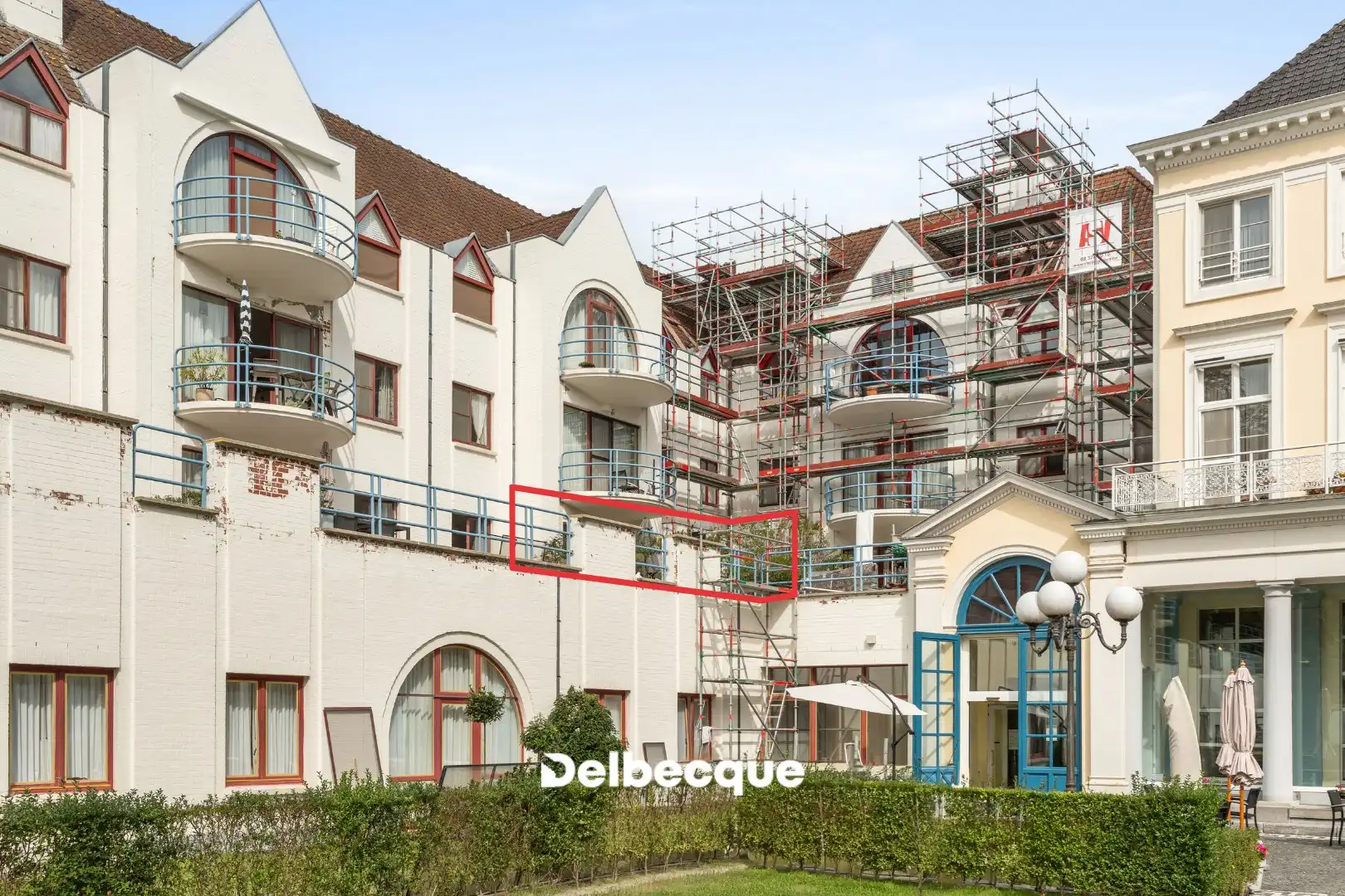 Prachtig 2-slaapkamerappartement met tuinzicht in residentie Ten Eeckhoute foto 2