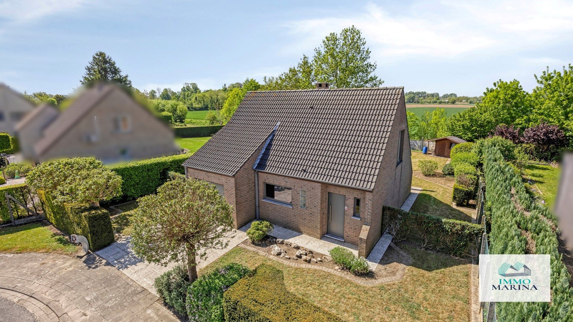 Zeer rustig gelegen instapklare 3 slpk woning met weids zicht te Wilsele  foto 25
