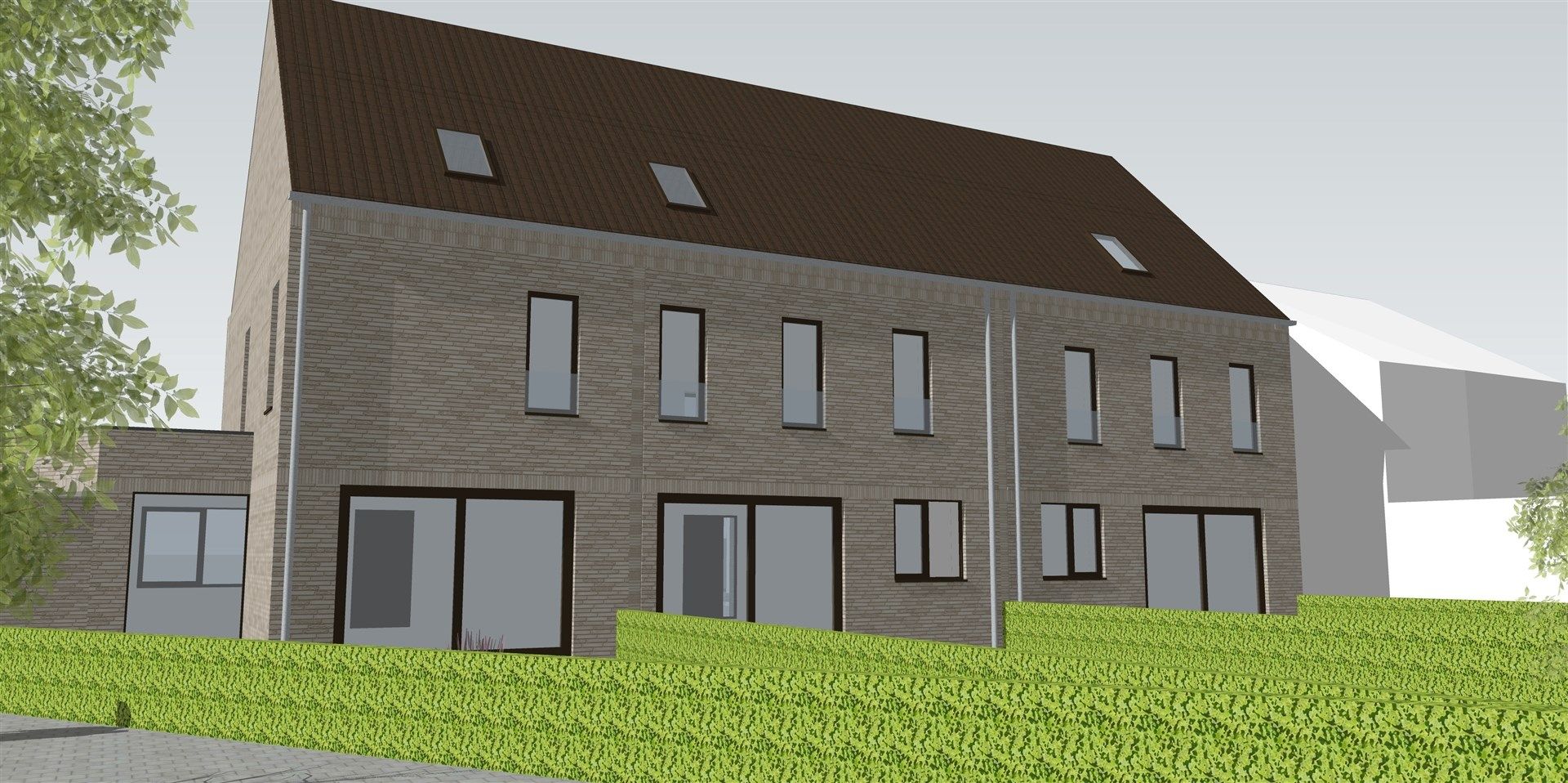 Hedendaagse nieuwbouwwwoning op een mooie woonlocatie in het hartje van Eksaarde foto 3