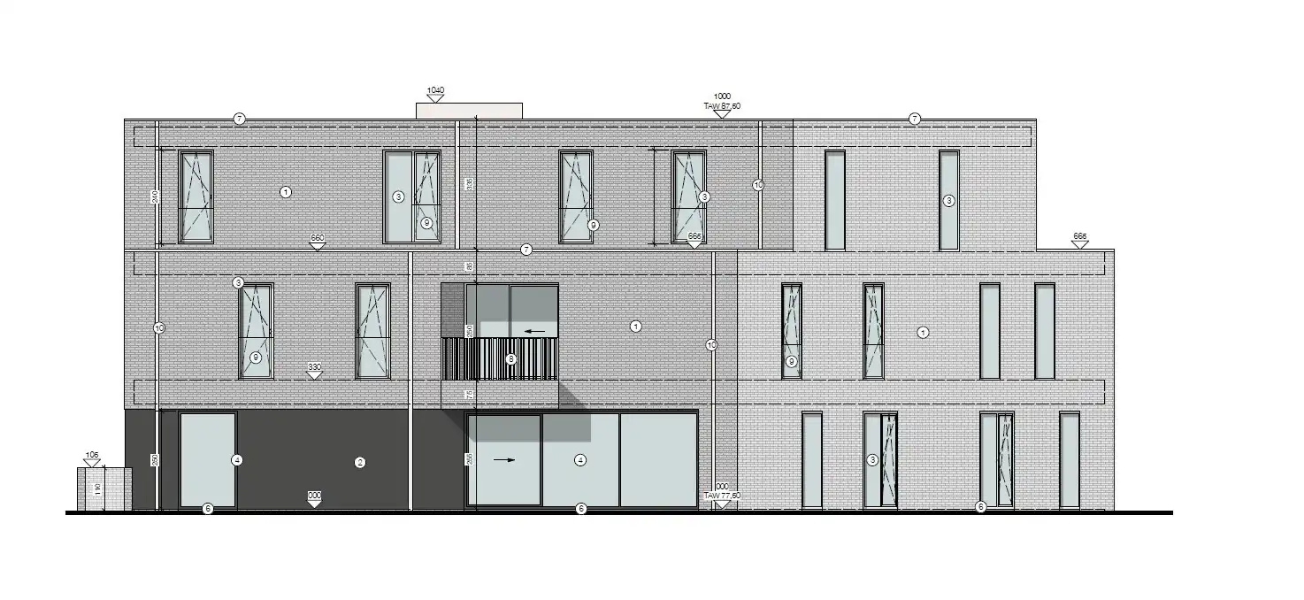 Nieuwbouwproject: gelijkvloers 2-slaapkamerapp met tuin en terras foto 2