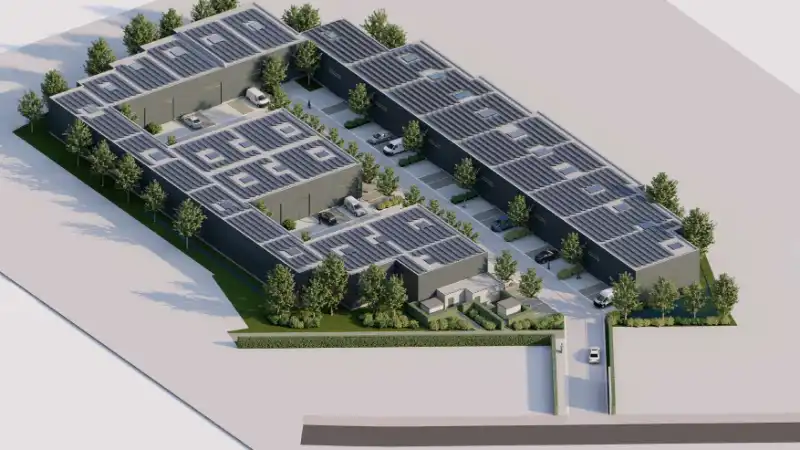 Nieuwbouwloods in Roeselare foto 12