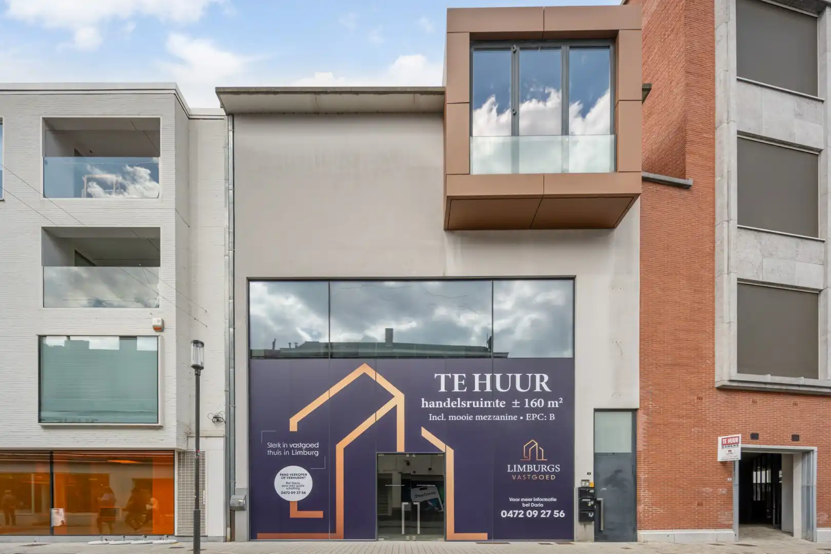 Handelspand, 150m², met 1-slaapkamerappartement op topligging in het centrum  foto 19