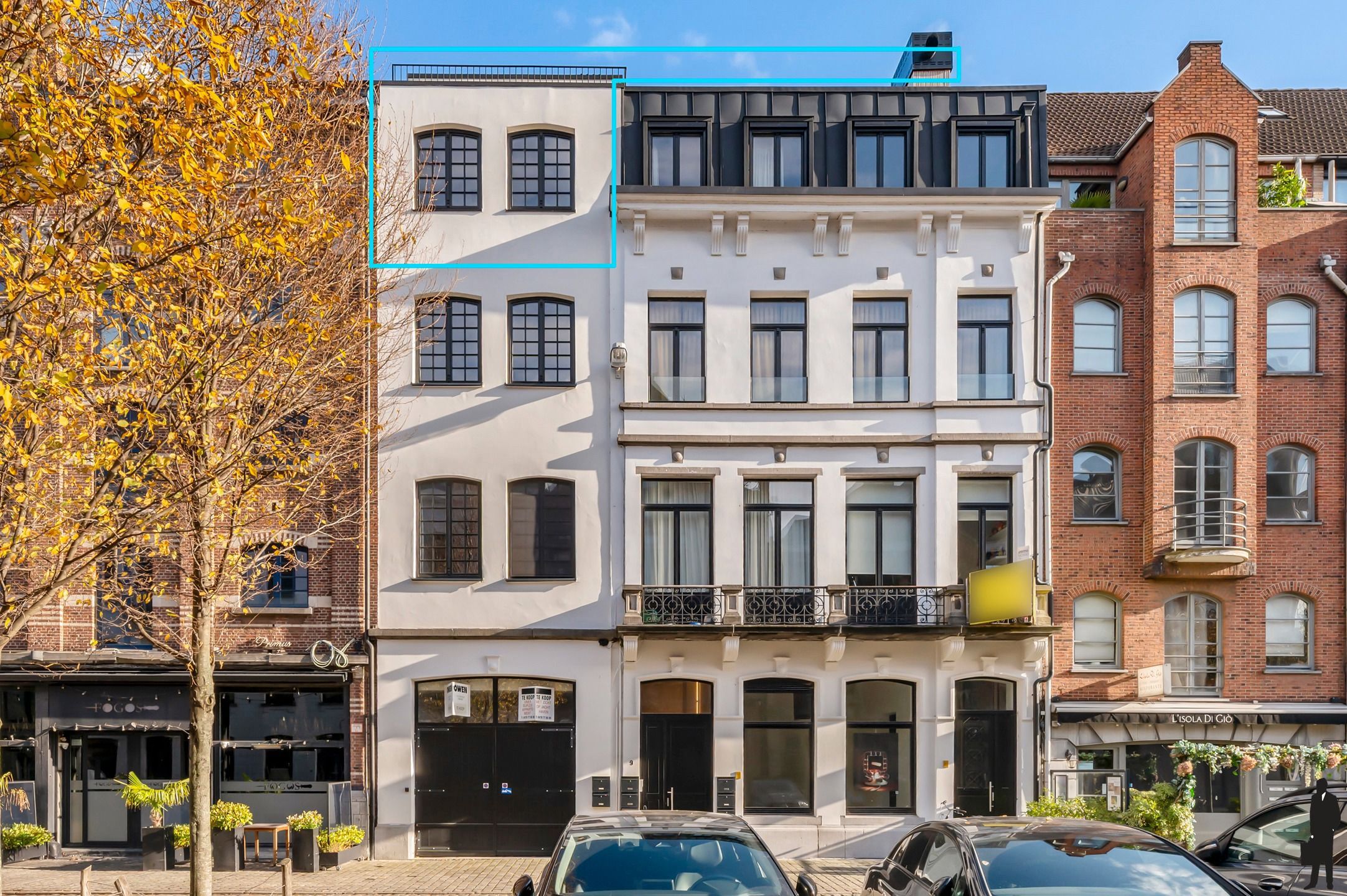 Uniek duplex-penthouse met indrukwekkend terras, gelegen op een absolute toplocatie op ’t Eilandje foto 21