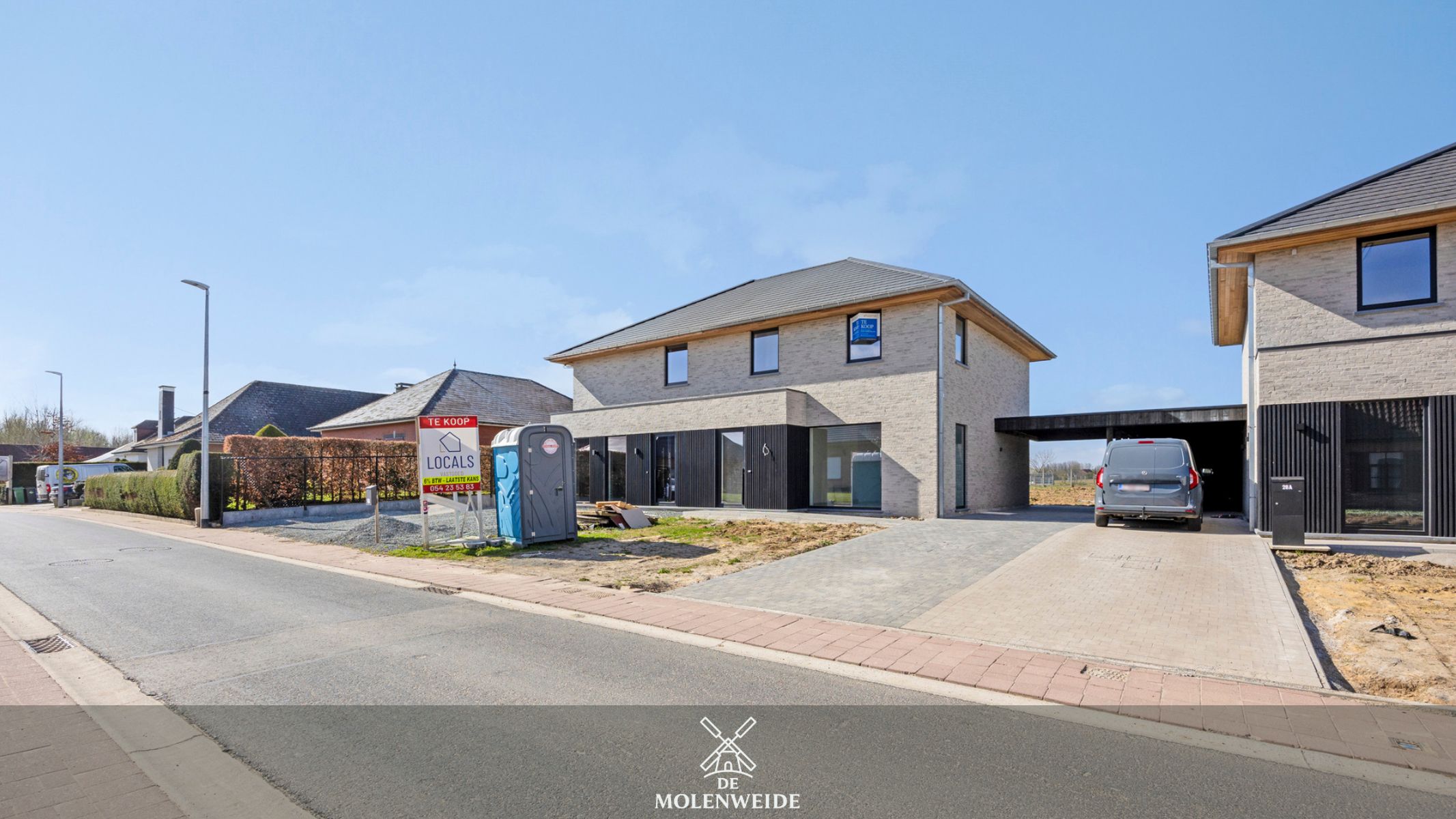 6% BTW mogelijk -moderne HO nieuwbouwwoningen met carport  foto {{pictureIndex}}