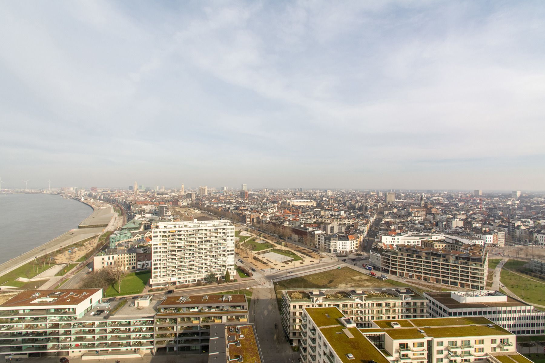 Prachtig 1 slpk app met uitzicht op de Schelde en de stad foto 14