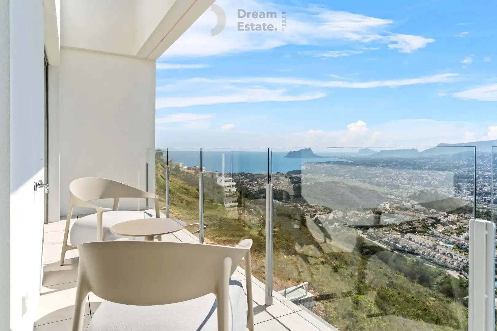 Exclusieve designvilla met panoramisch zeezicht in Cumbre del Sol, Waar architectuur, natuur en luxe samensmelten foto 7