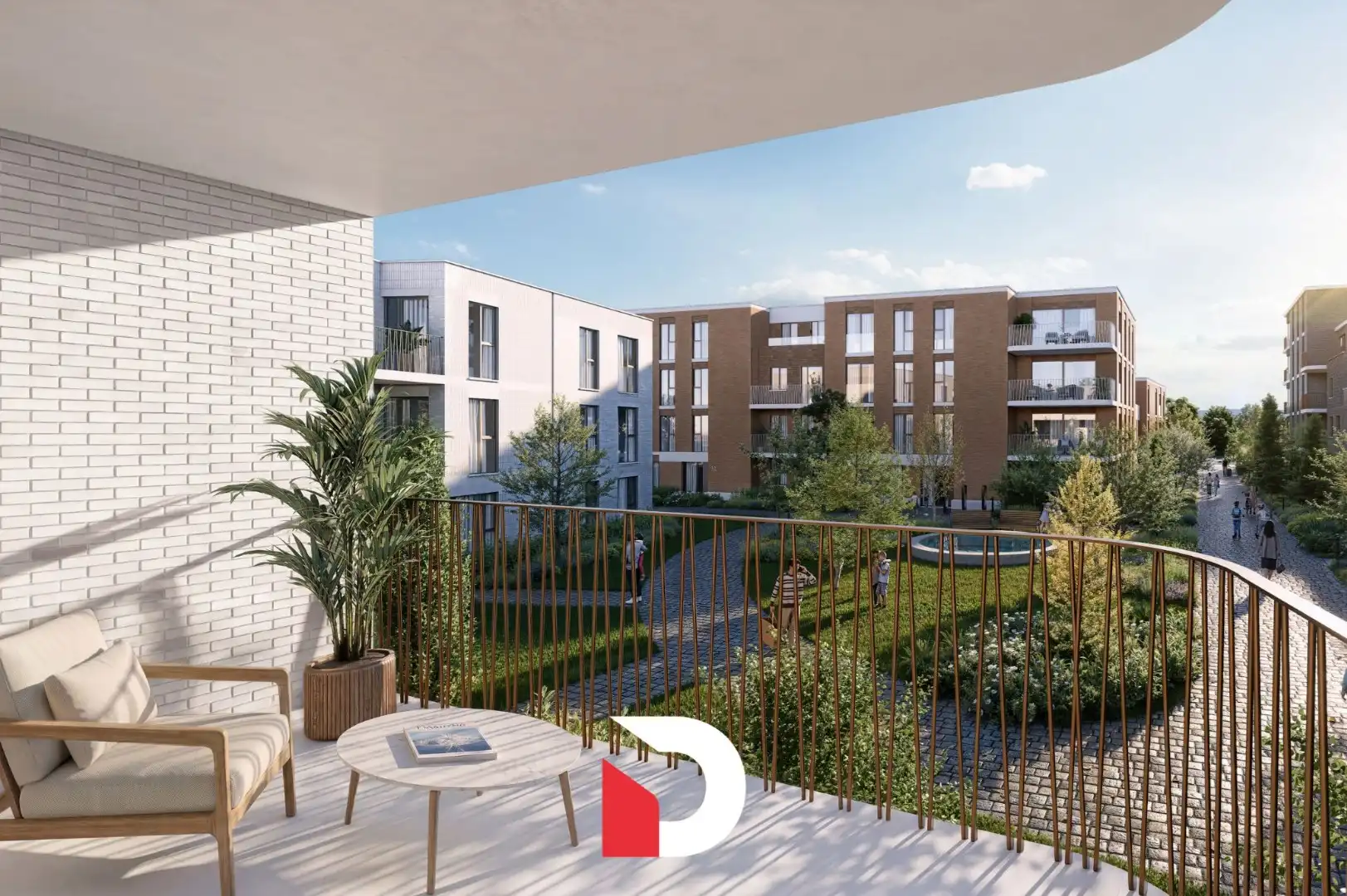 Energiezuinig 2-slaapkamerappartement met terras in Fort Lapin foto 4