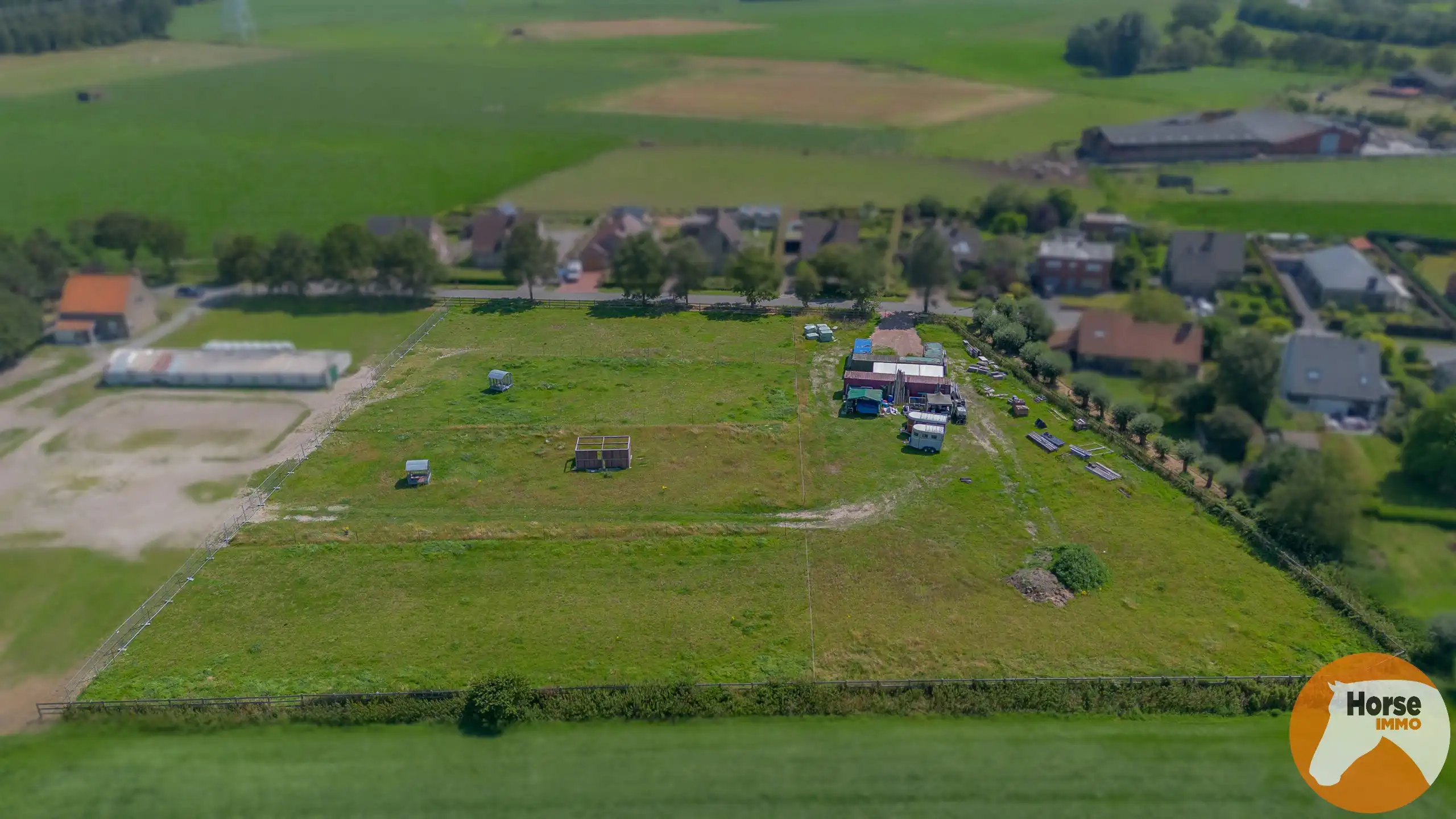 MALDEGEM - Bouwgrond met weide in groene omgeving foto 4