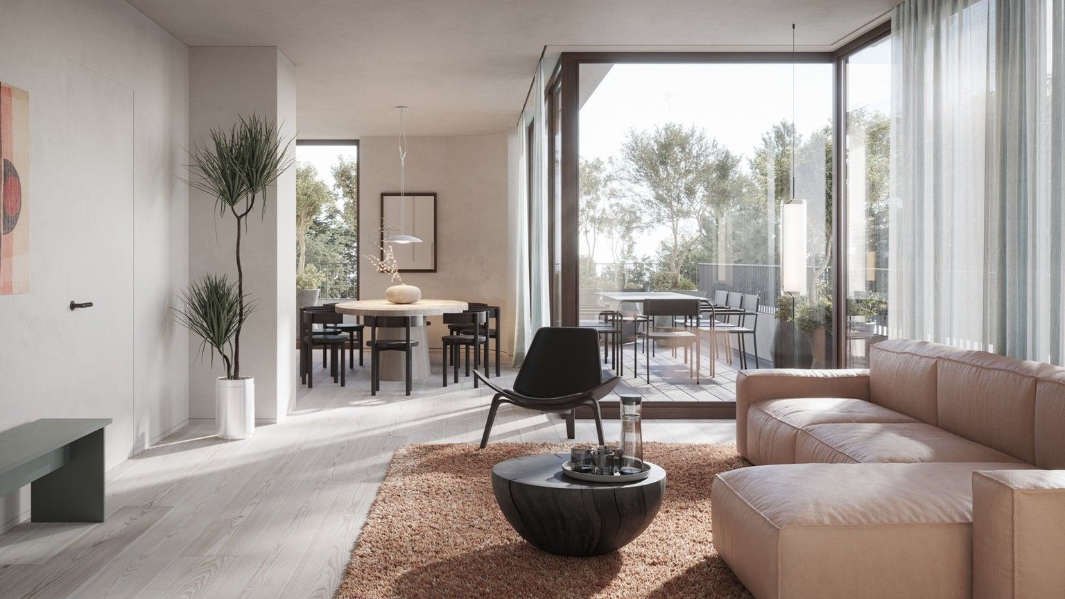 Luxe nieuwbouw appartement 160m² met tuin/zonneterras 132m² foto 4