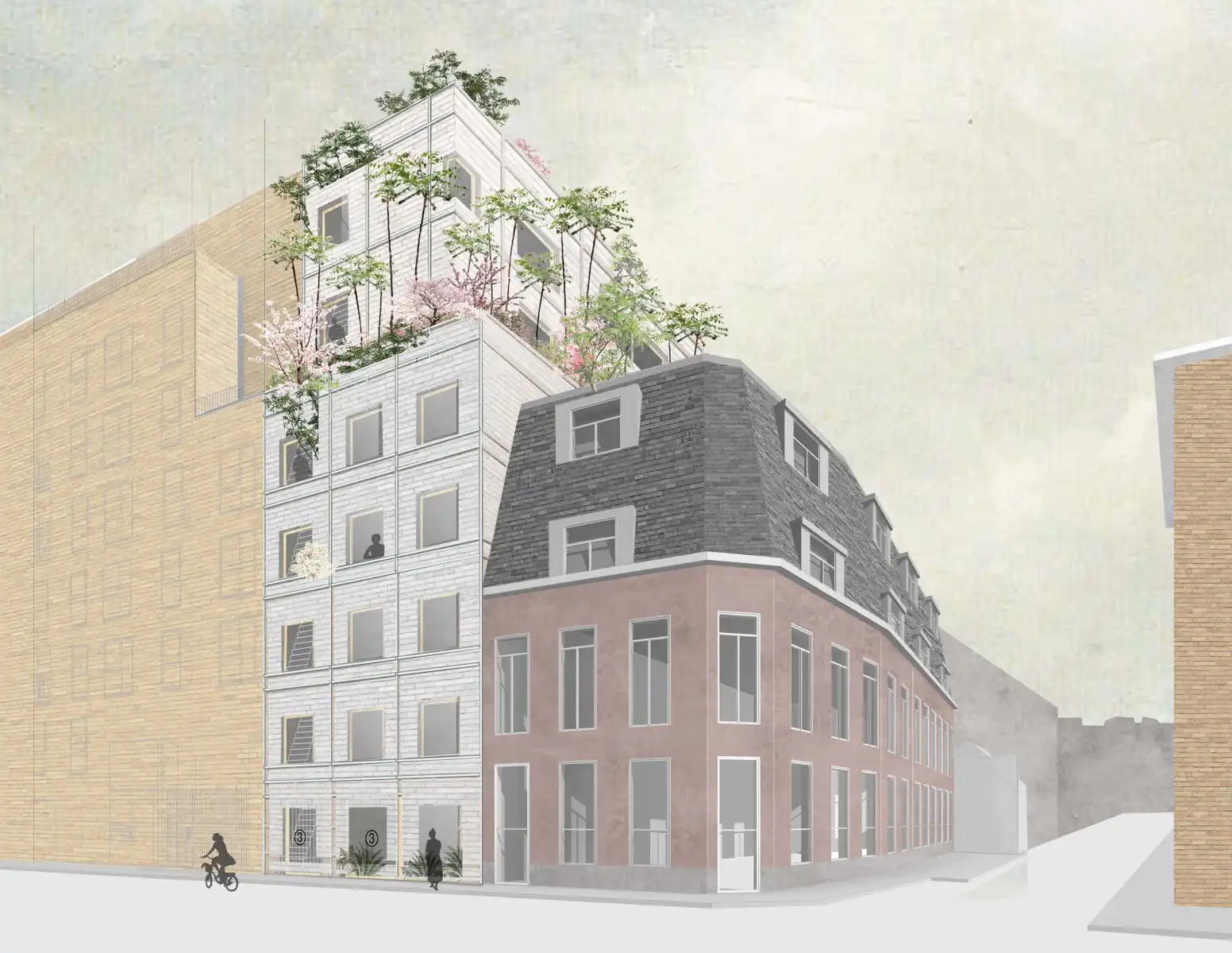 Nieuwbouwproject Studentengebouw vlakbij Campussen AP foto 4