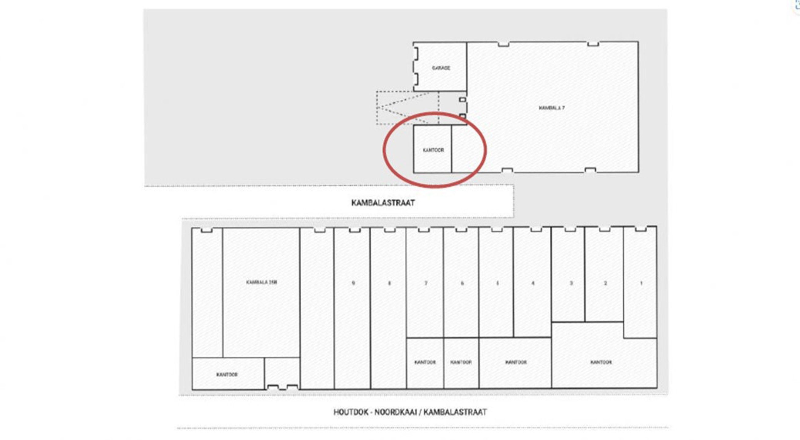 Antwerpen: kantoor 360m²  in Haven Antwerpen foto 7