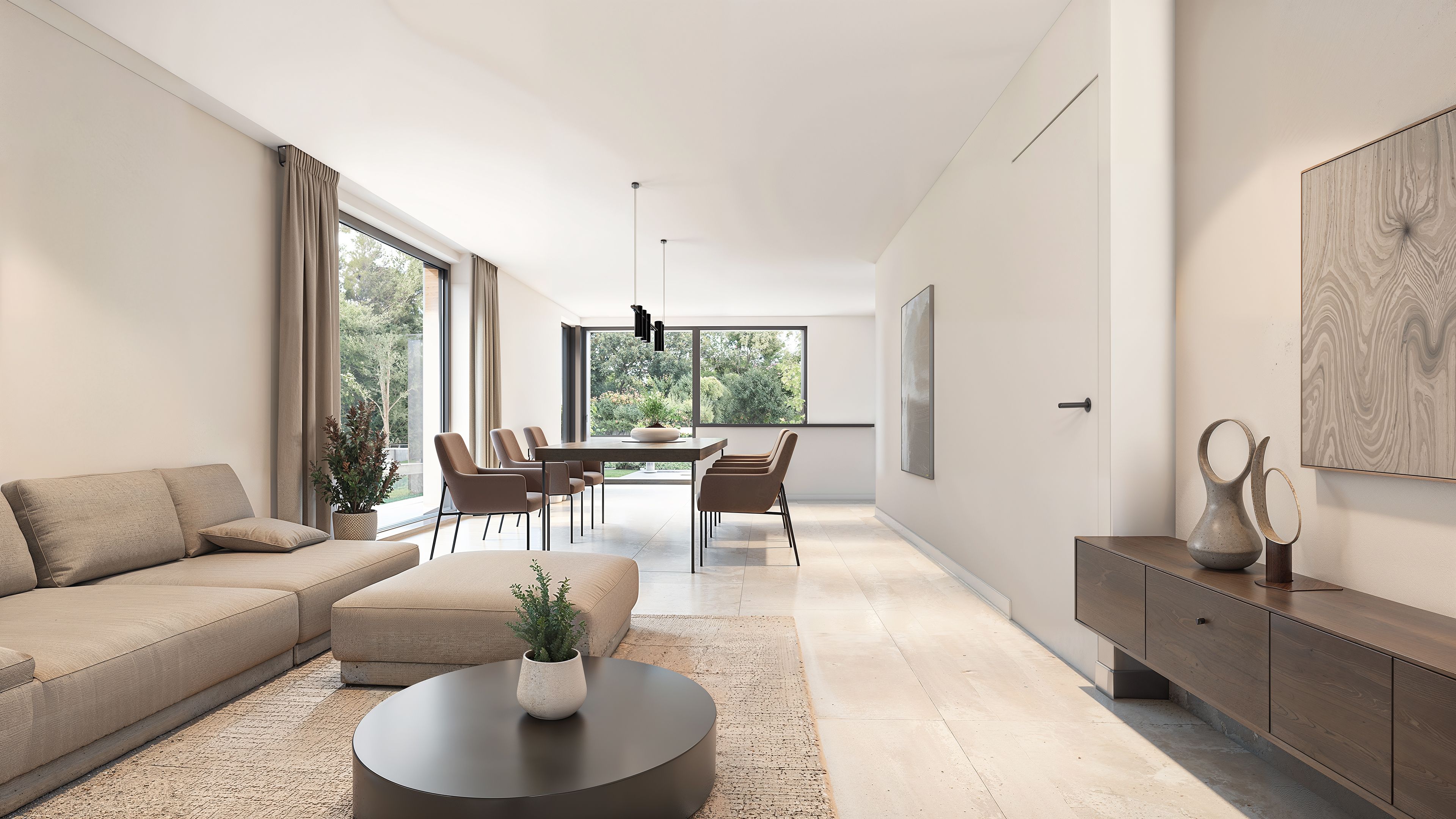 Halfopen nieuwbouwwoningen Rozendalestraat Wingene foto {{pictureIndex}}