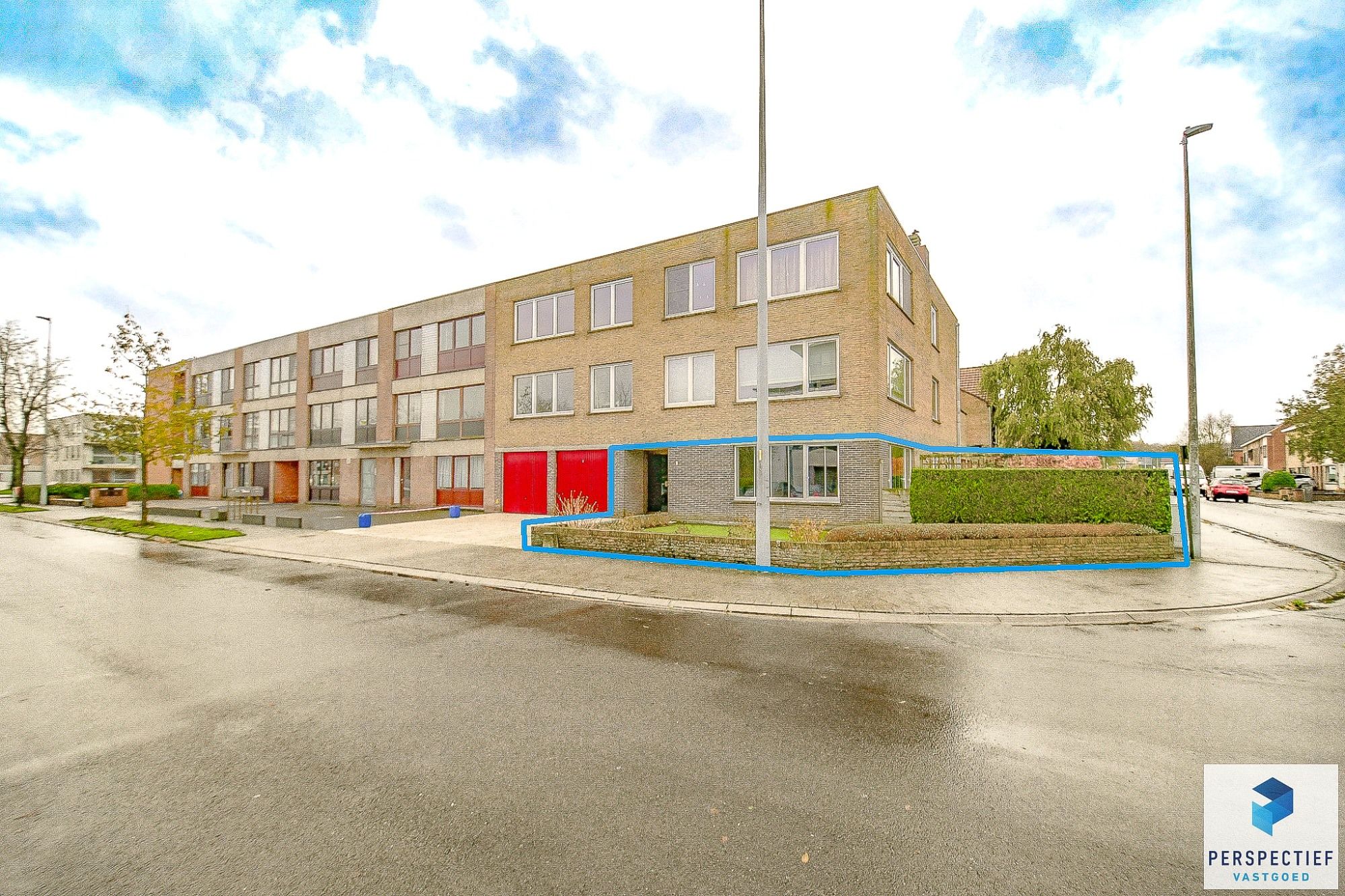 Groot gelijkvloers hoekappartement (136 m²) – 3 slaapkamers – 2 terrassen foto {{pictureIndex}}