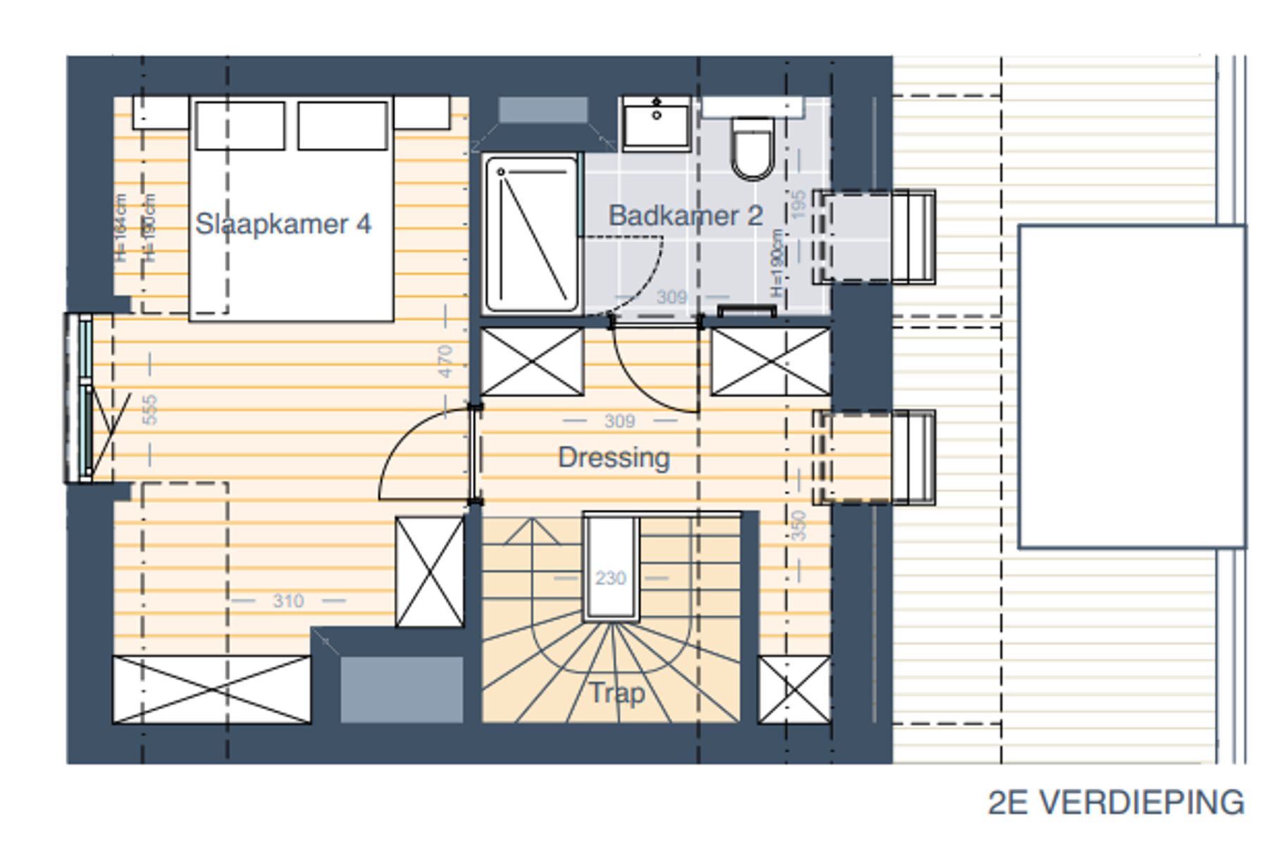 Woning E0.4 - Gesloten bebouwing met 4 slaapkamers foto 4