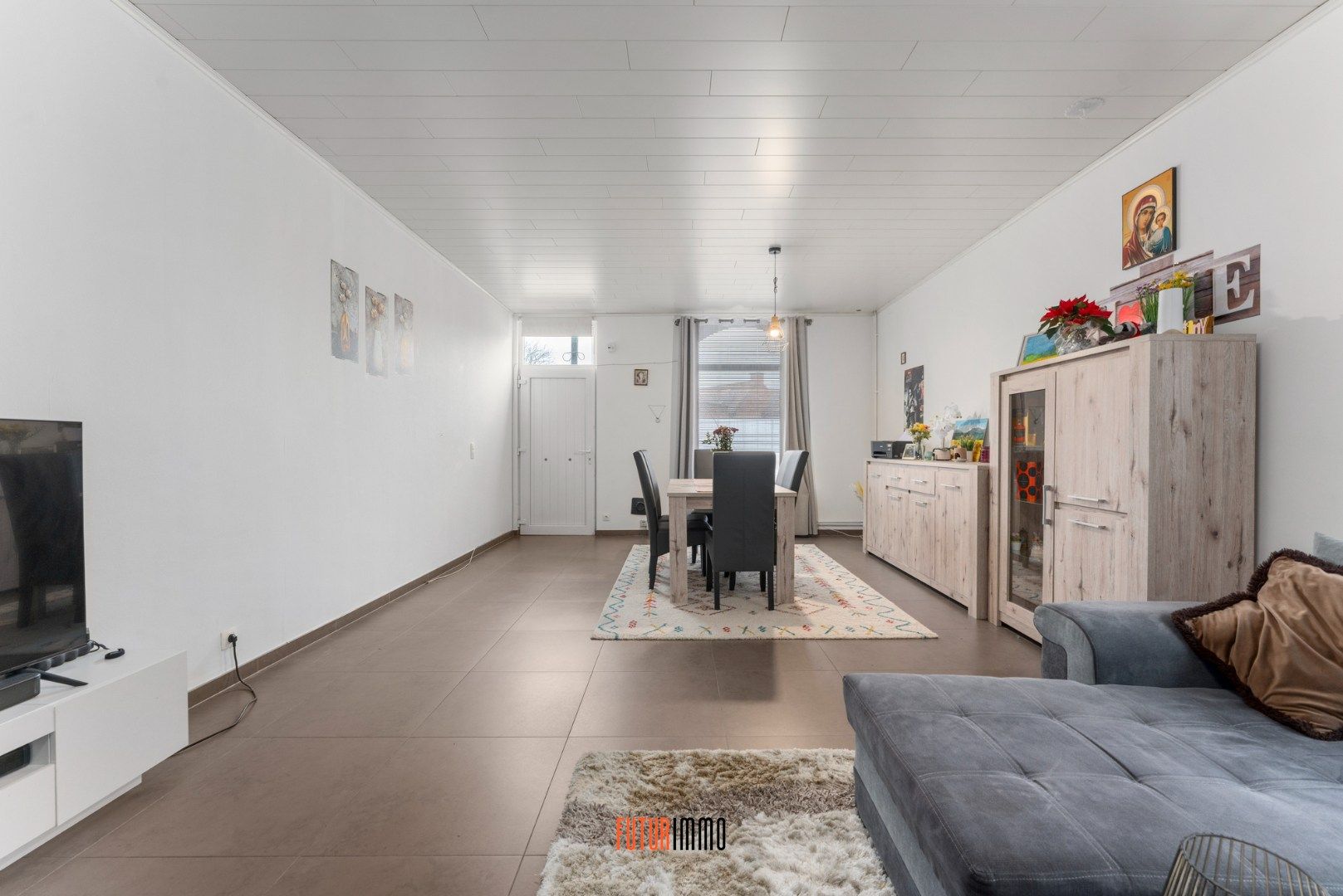 Polyvalente duo-woonst met 2 garageboxen en koer foto 5