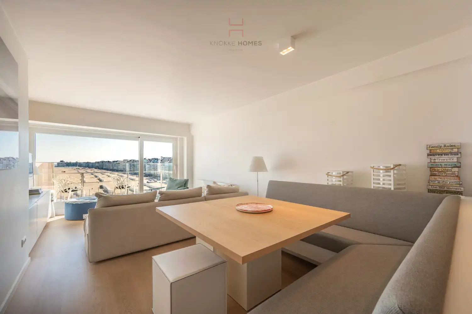 Volledig gerenoveerd vakantie-appartement met prachtig zicht aan het Albertstrand foto 2
