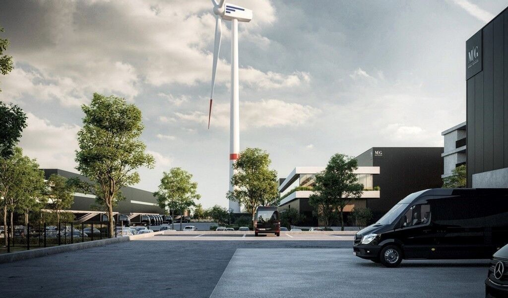 Bedrijfsgebouw op nieuwe logistieke site MG Park Kennedy te Gent foto 8
