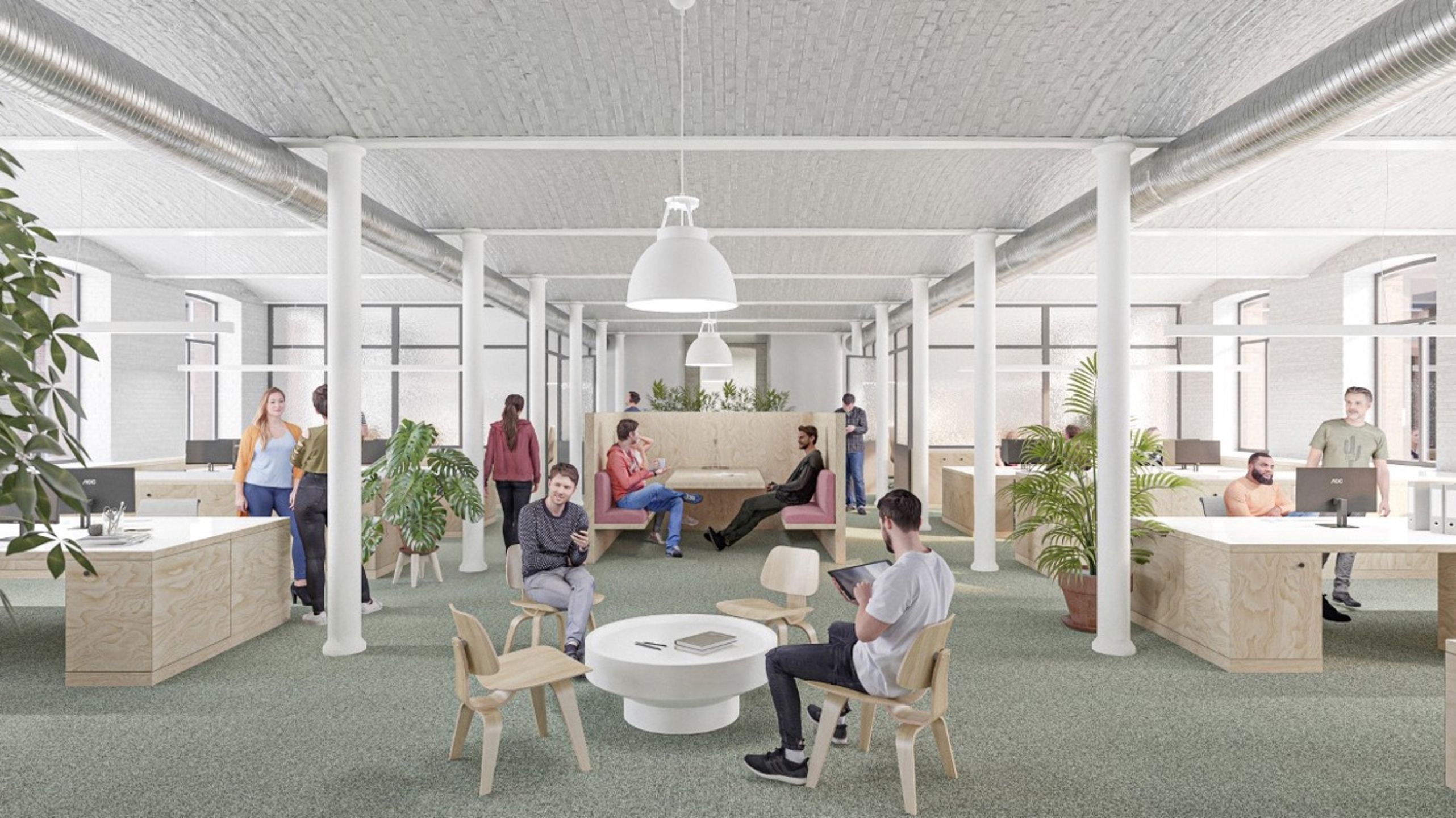 Mechelen-Zuid: moderne kantoren in historisch pand foto 12