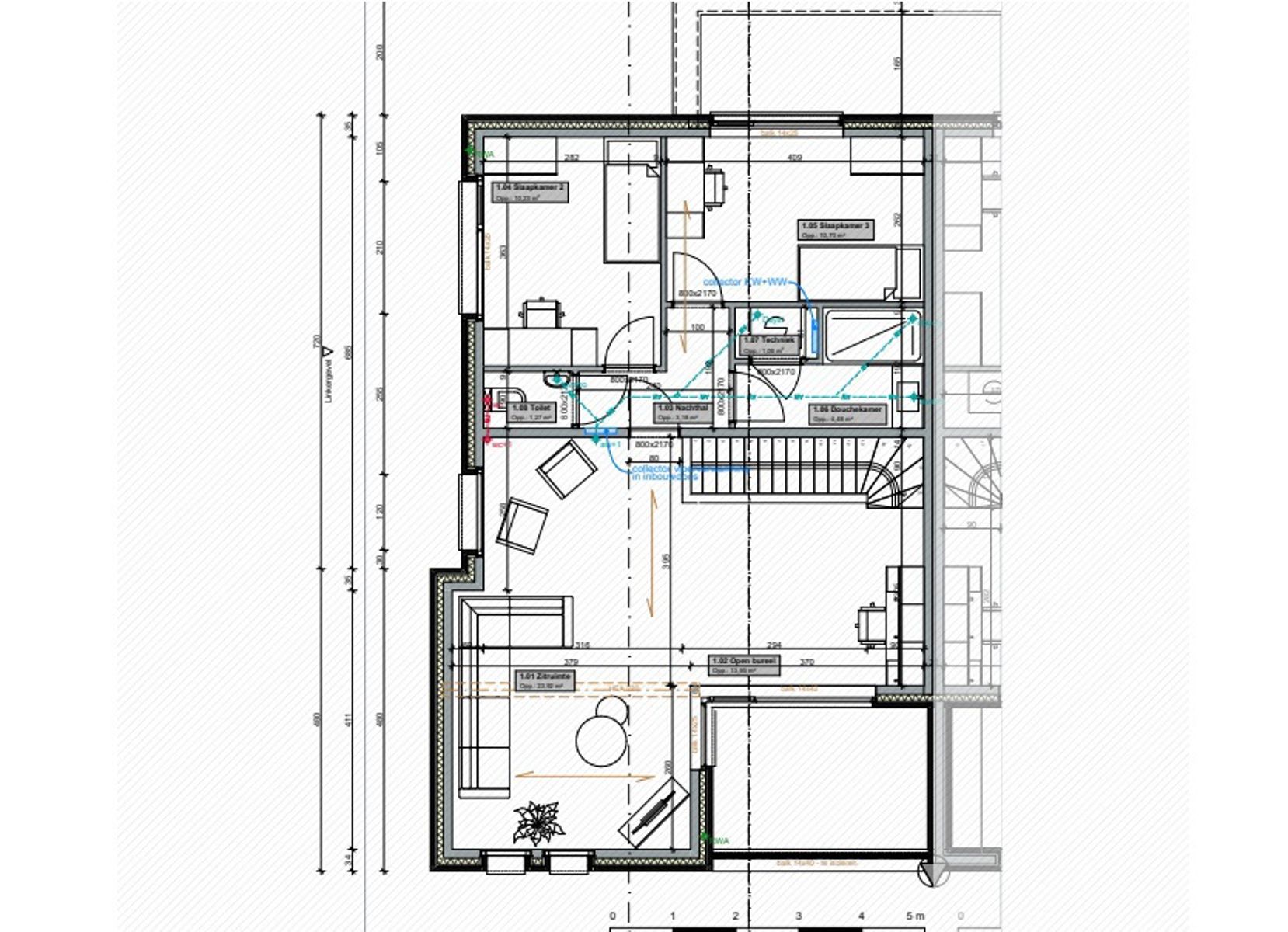 Koppelvilla met 3 slaapkamers en prachtig uitzicht te Gooik foto 10