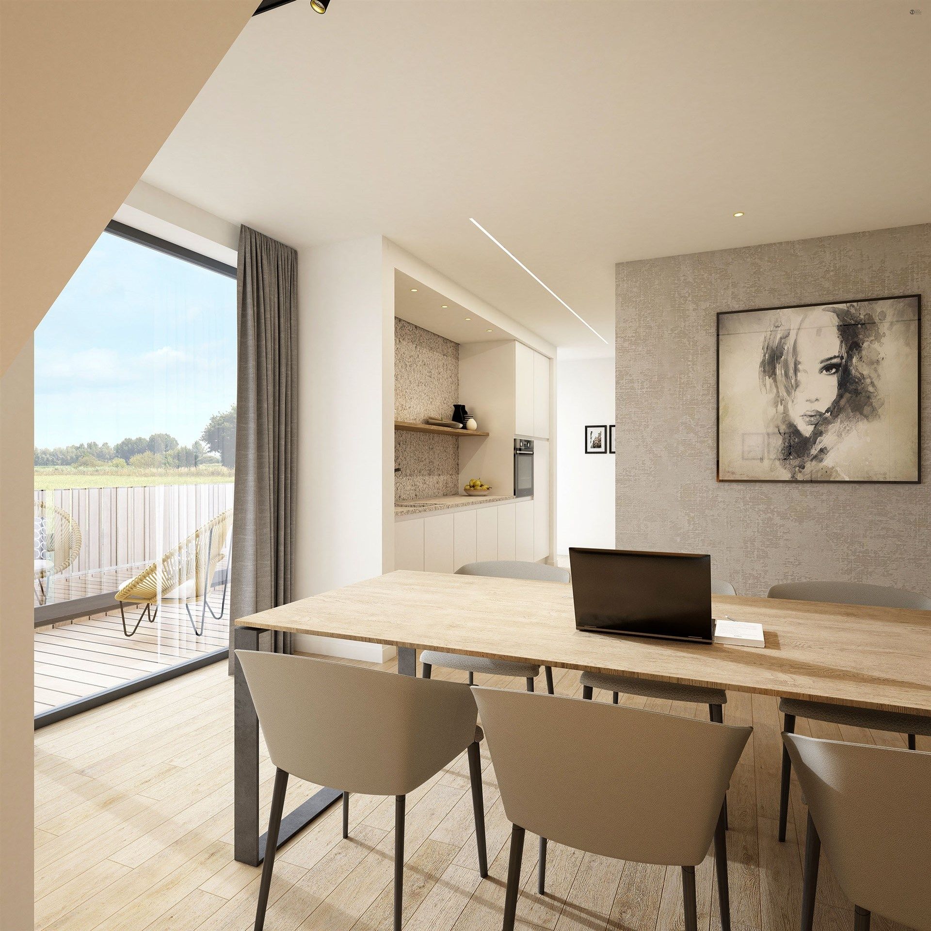 Penthouse met 2 slaapkamers foto 10