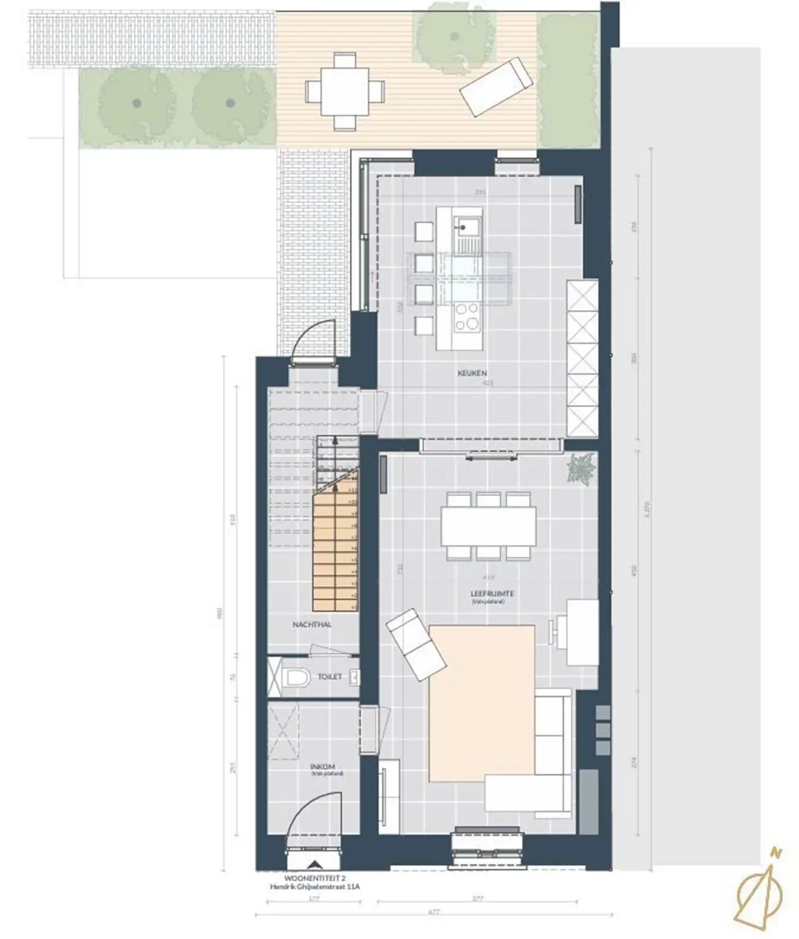 Herenhuis met 6 slaapkamers in het centrum van Lennik   foto 4