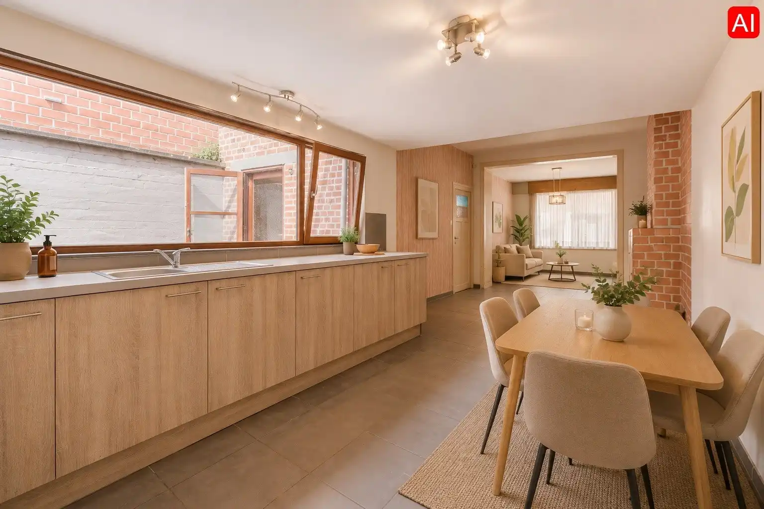 Te renoveren woning met tal van potentieel in centrum Aarsele foto 3