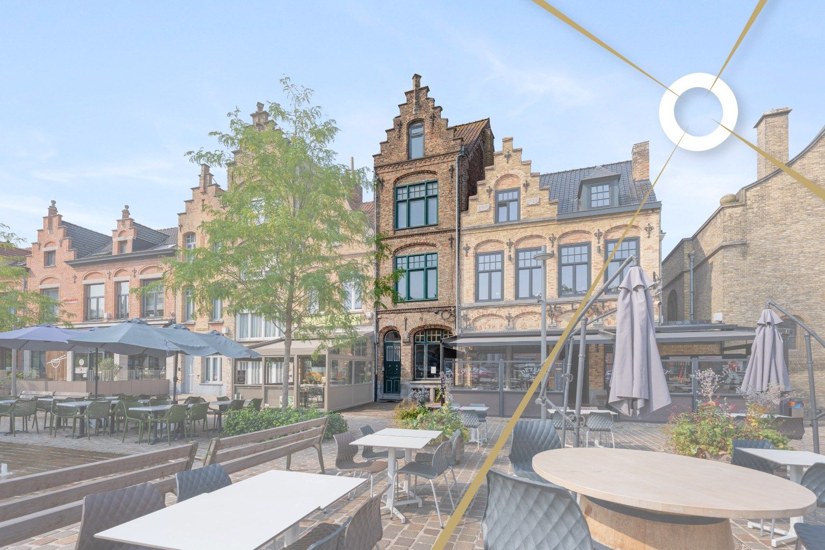 Hoofdfoto van de publicatie: Een verborgen parel in het hart van Ieper – wonen, werken én genieten op één unieke locatie