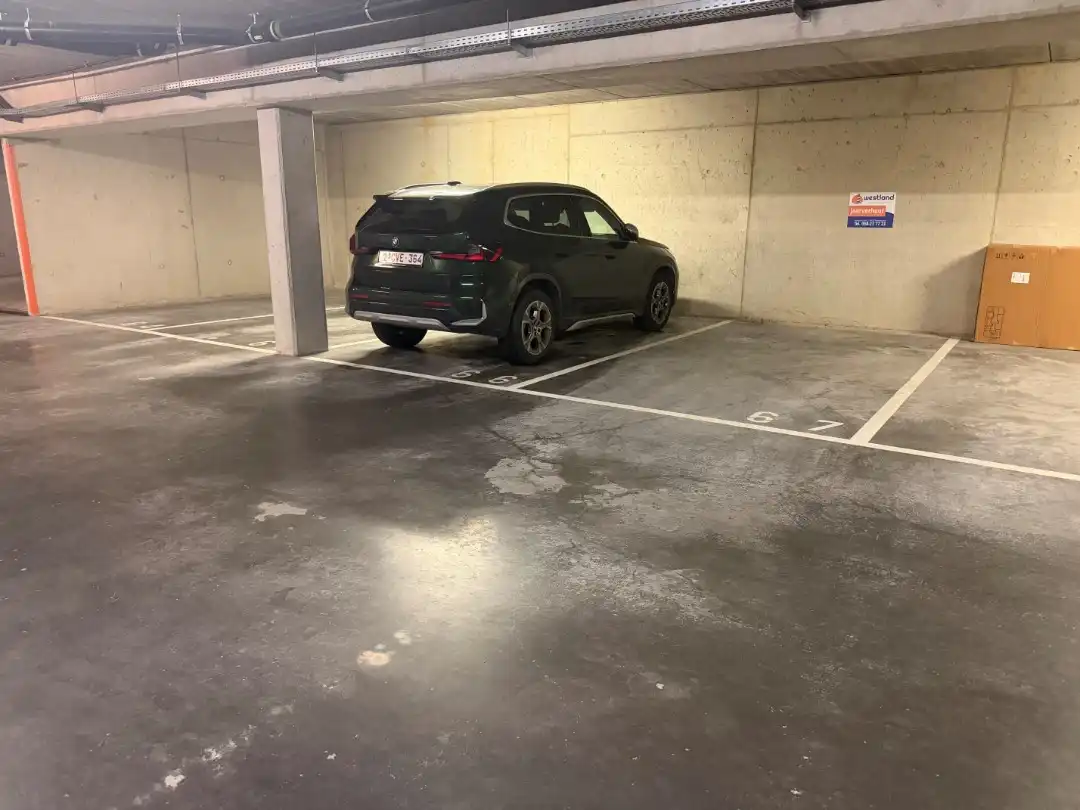 parkeerplaats in Residentie Riverview Heritage – Nieuwpoort-Stad foto 2