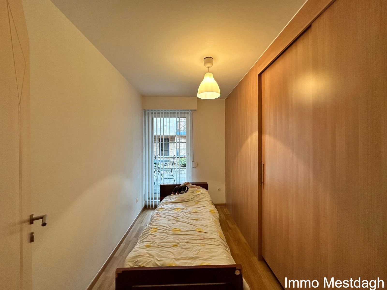 Goed onderhouden gelijksvloers appartement met terras in Schulen foto 12