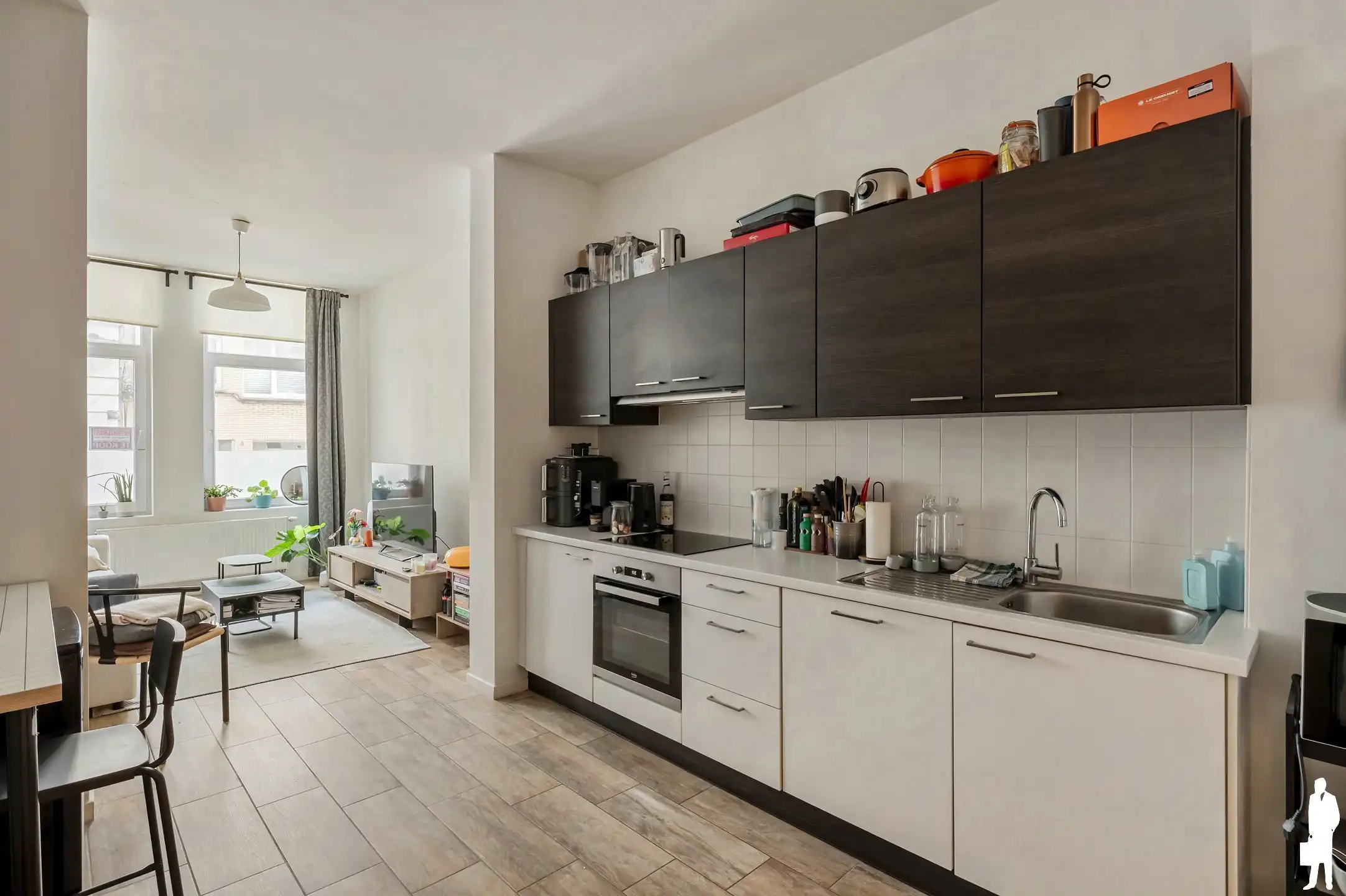 Charmant gelijkvloers appartement nabij Dageraadplaats foto 10