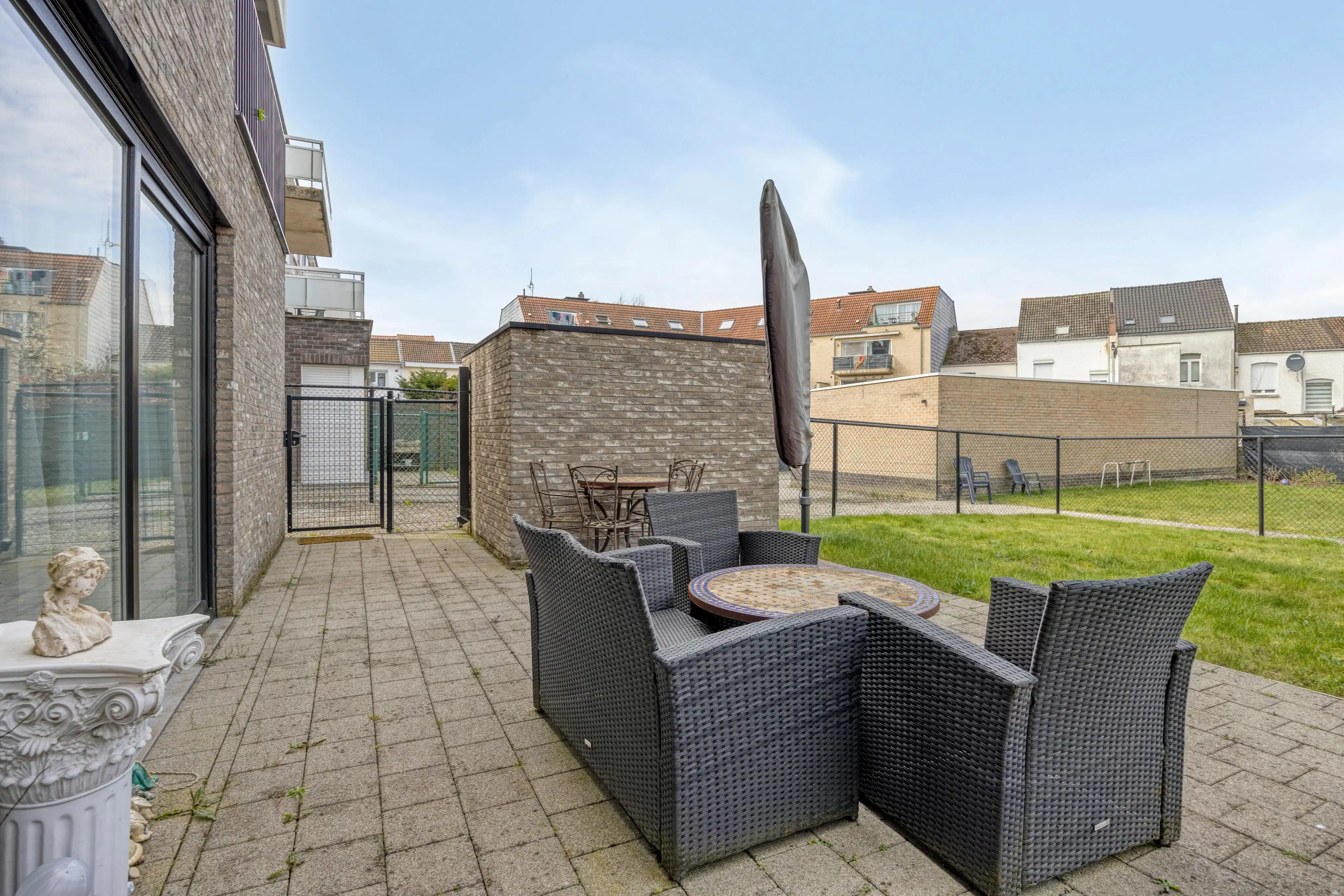 Gelijkvloers appartement met grote tuin te koop in Vilvoorde foto 7