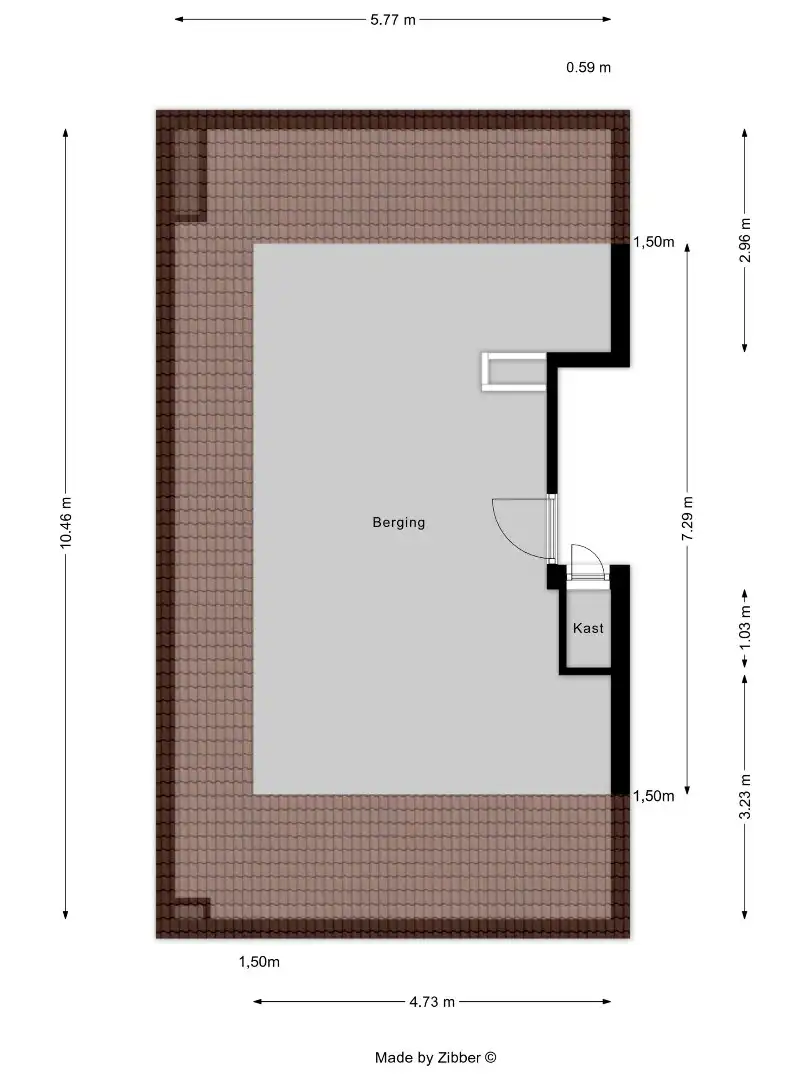 Appartement met 2 slaapkamers, 3 terrassen, garagebox en kelderberging in Kessel-Lo! - EPC 168 kWh/m² - bewoonbare opp. 67 m² foto 31