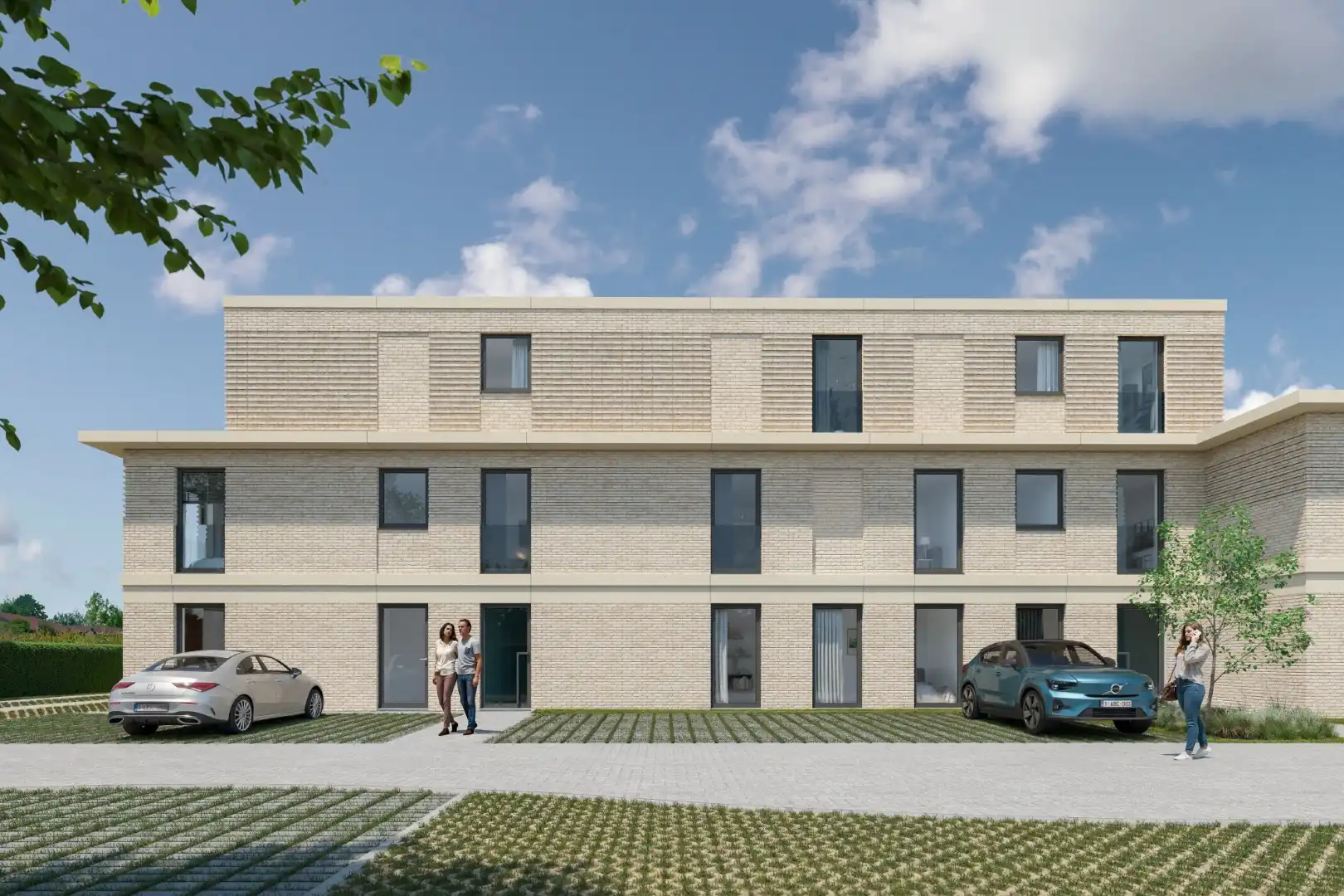 2-slaapkamerappartement met groot terras foto 3