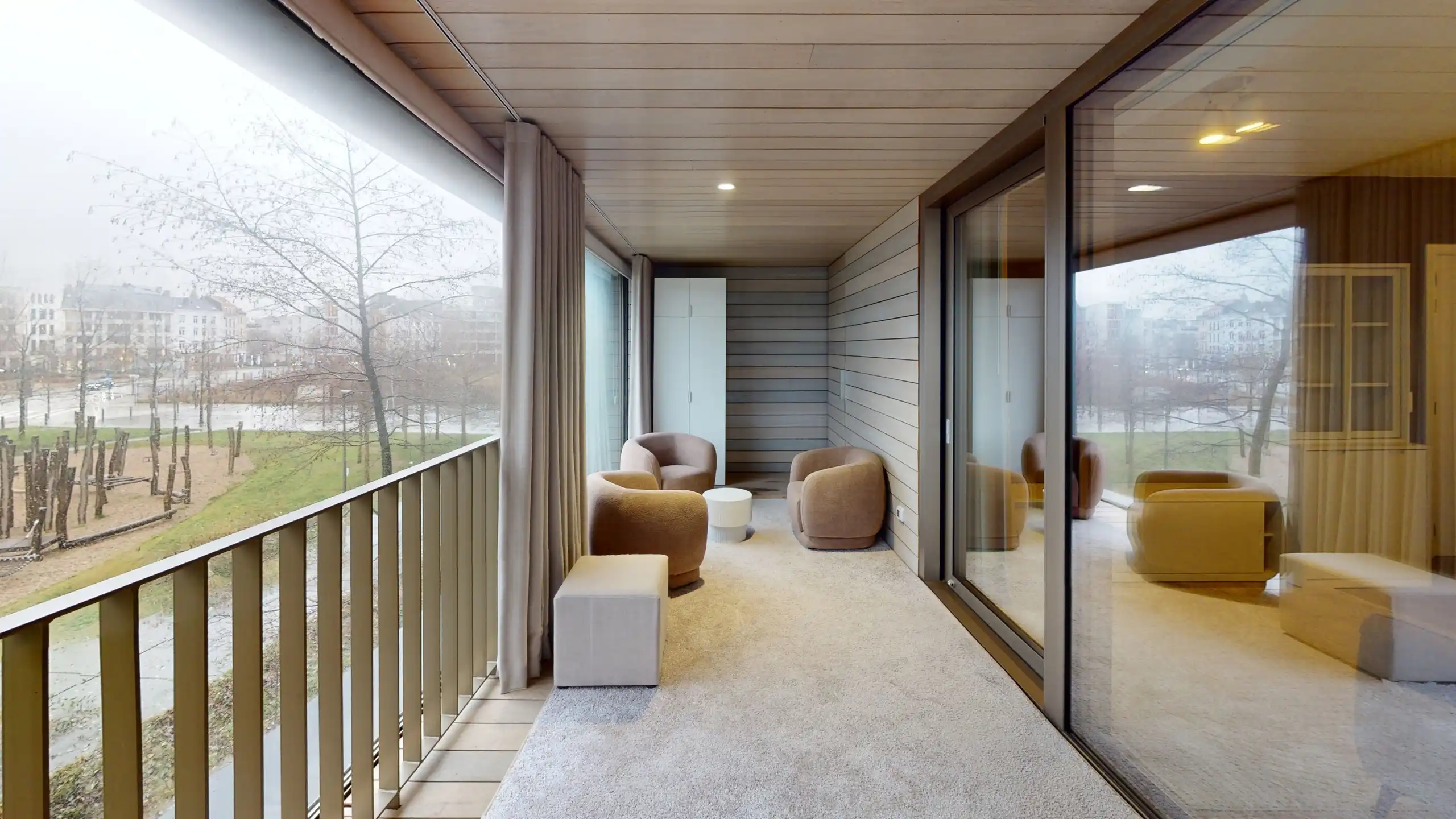 ANTWERPEN ZUID - Gemeubelde studio met terras  foto 4