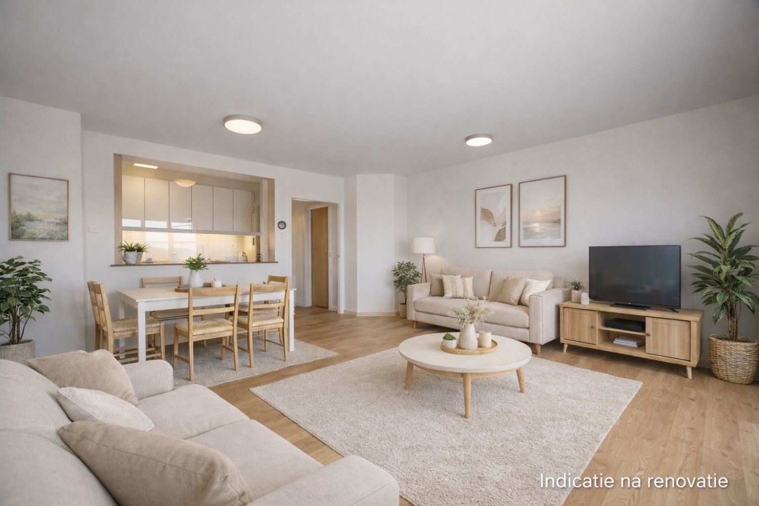 Instapklaar appartement met frontaal zeezicht te koop in Middelkerke foto {{pictureIndex}}