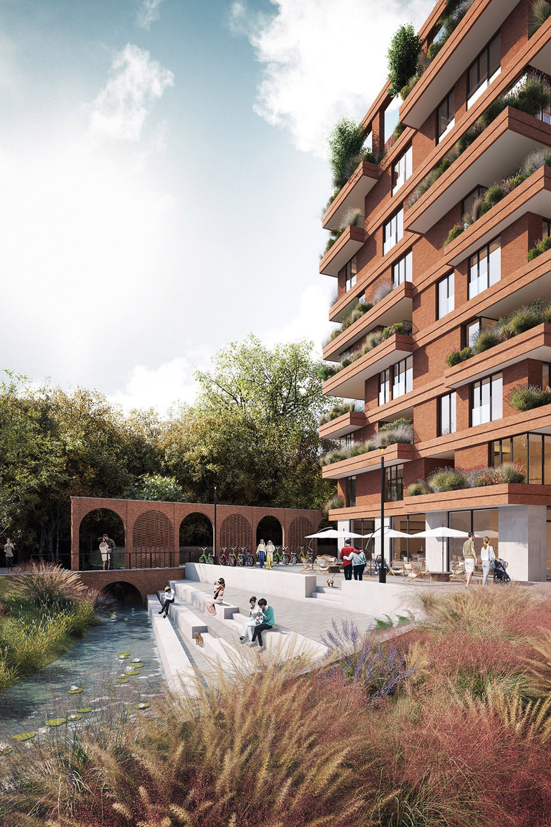 NIEUWBOUW COMMERCIËLE UNITS TOPLOCATIE DENDERMONDE foto {{pictureIndex}}