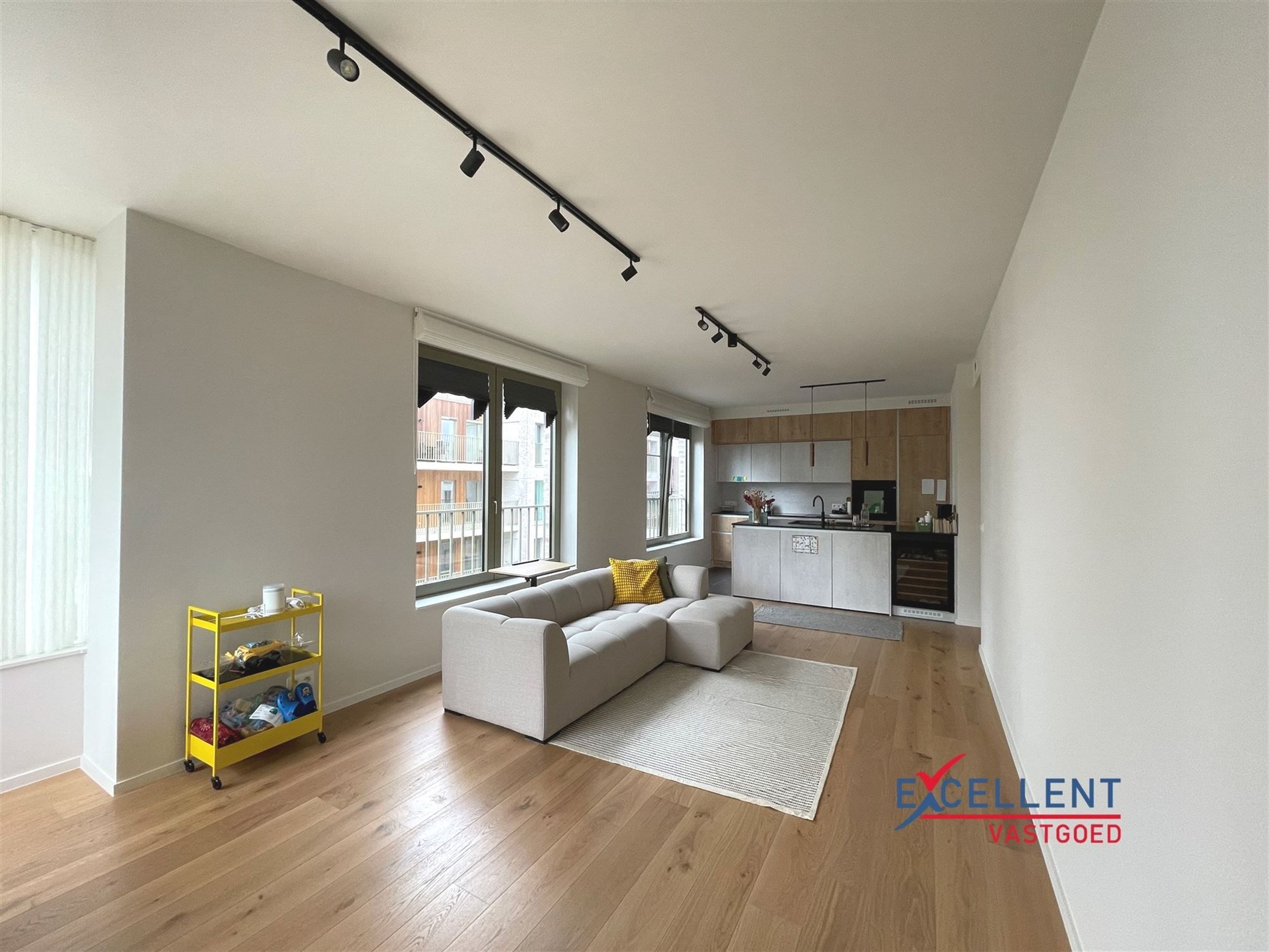 Nieuwbouw 2-Slaapkamerappartement te huur in Hartje Deinze foto 2
