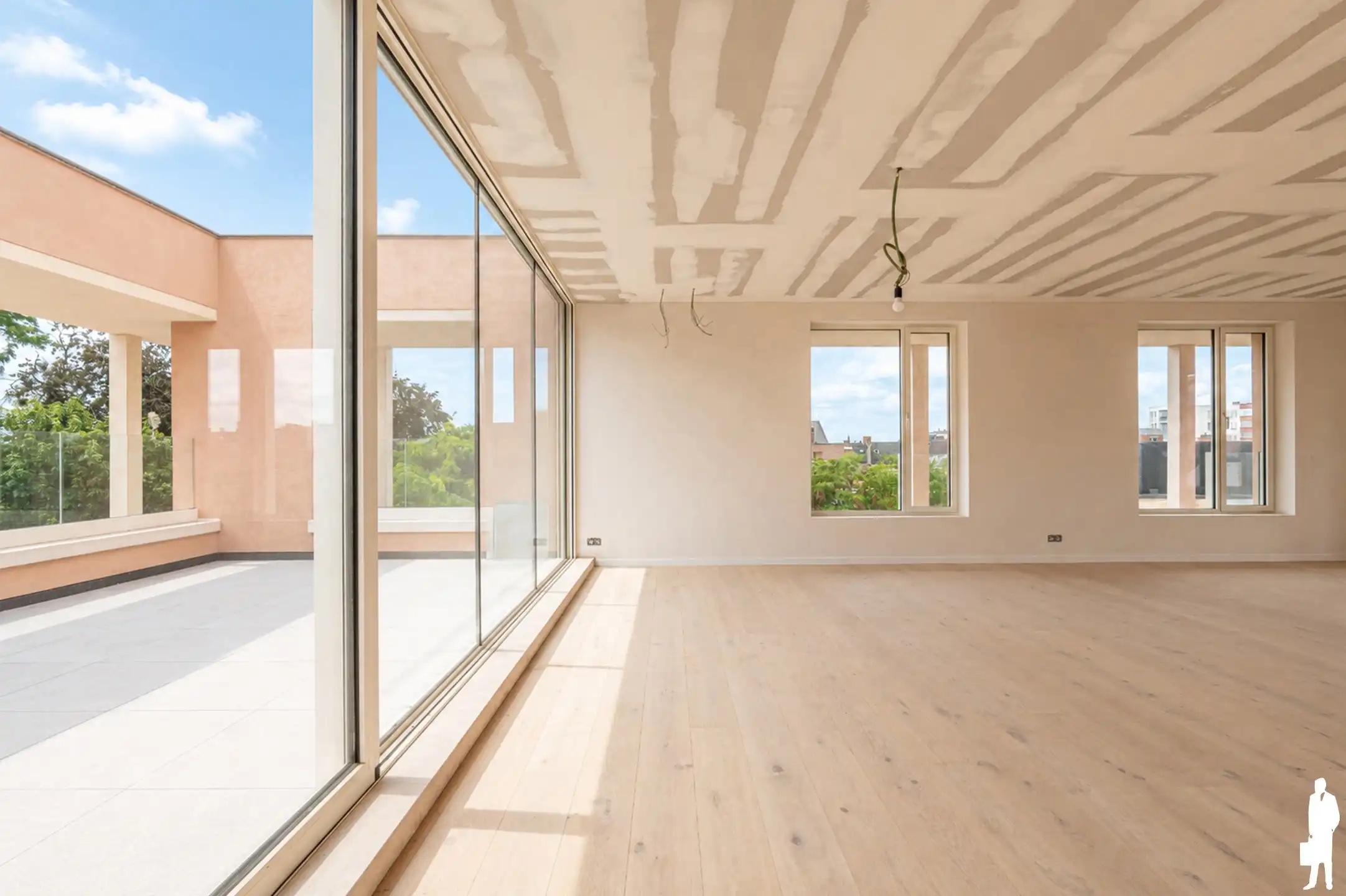 Penthouse van 161m² met 3 slaapkamers + 27m² terras foto {{pictureIndex}}