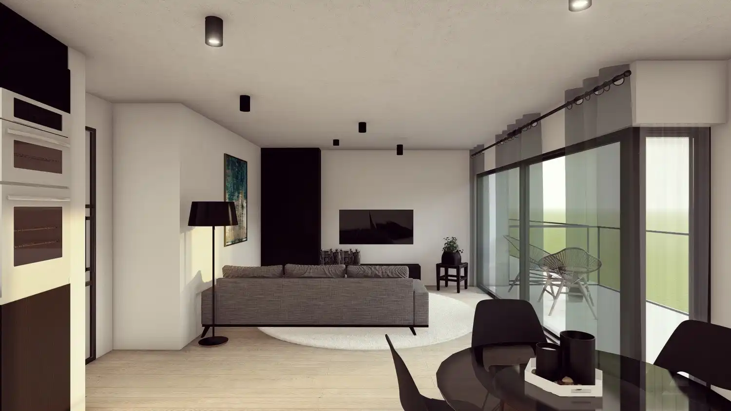 Nieuwbouwappartement op toplocatie in hartje Lanaken met zonnig terras foto {{pictureIndex}}